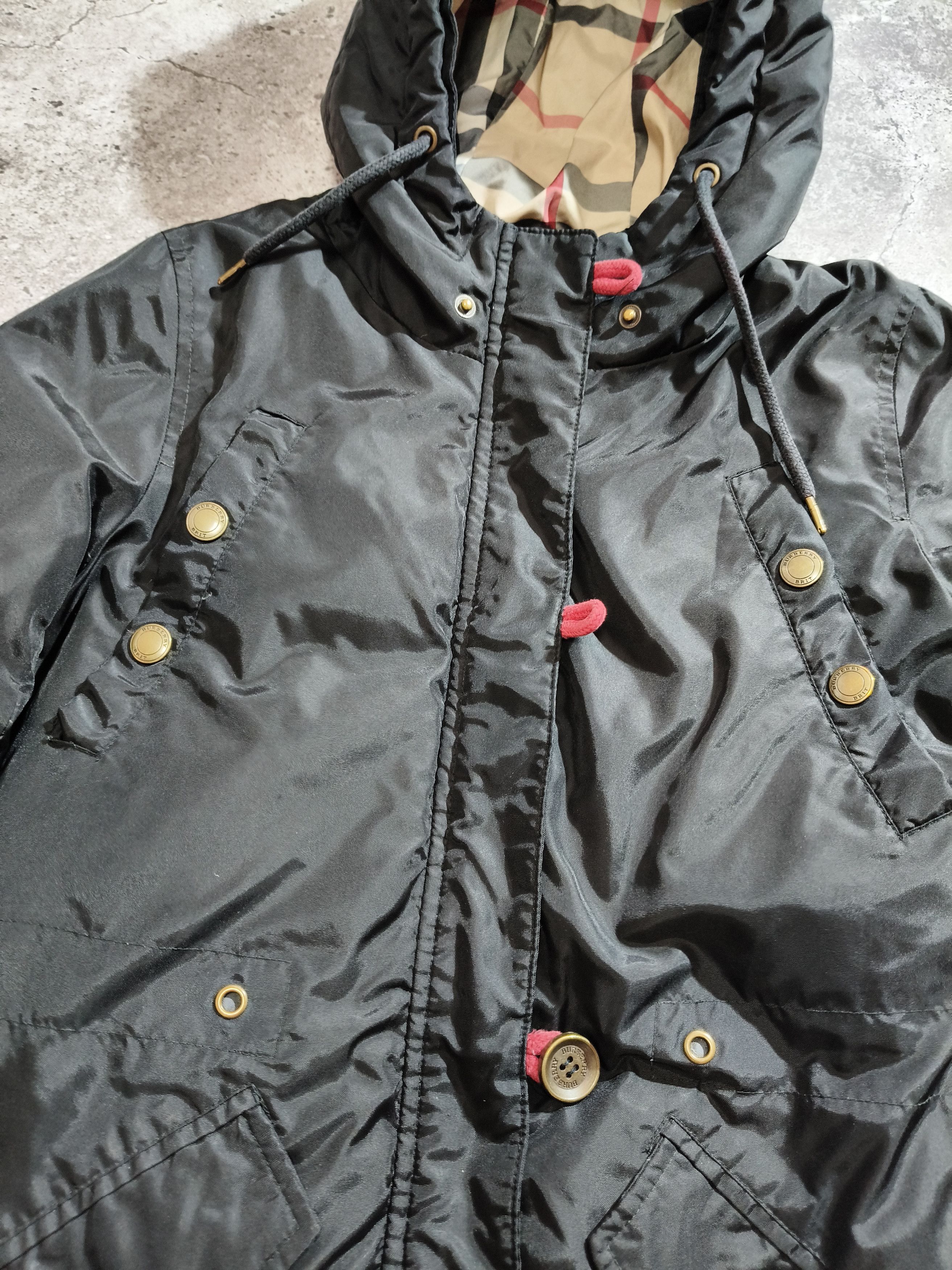 Burberry Burberry Brit Hooded Parka Jacket Nova Check Size M Size M / US 6-8 / IT 42-44 - 4 Thumbnail