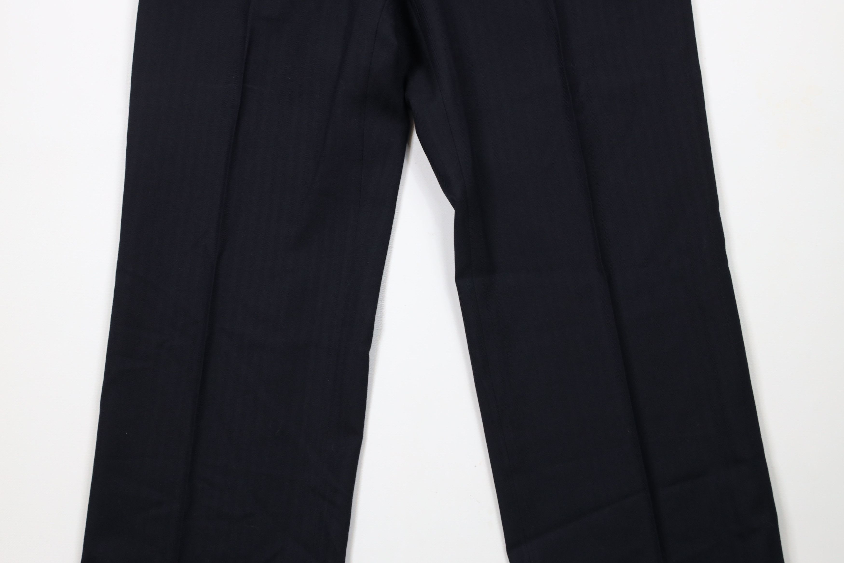 Vintage Vintage 70s Streetwear Herringbone Wide Leg Chino Pants USA Size US 32 / EU 48 - 3 Thumbnail