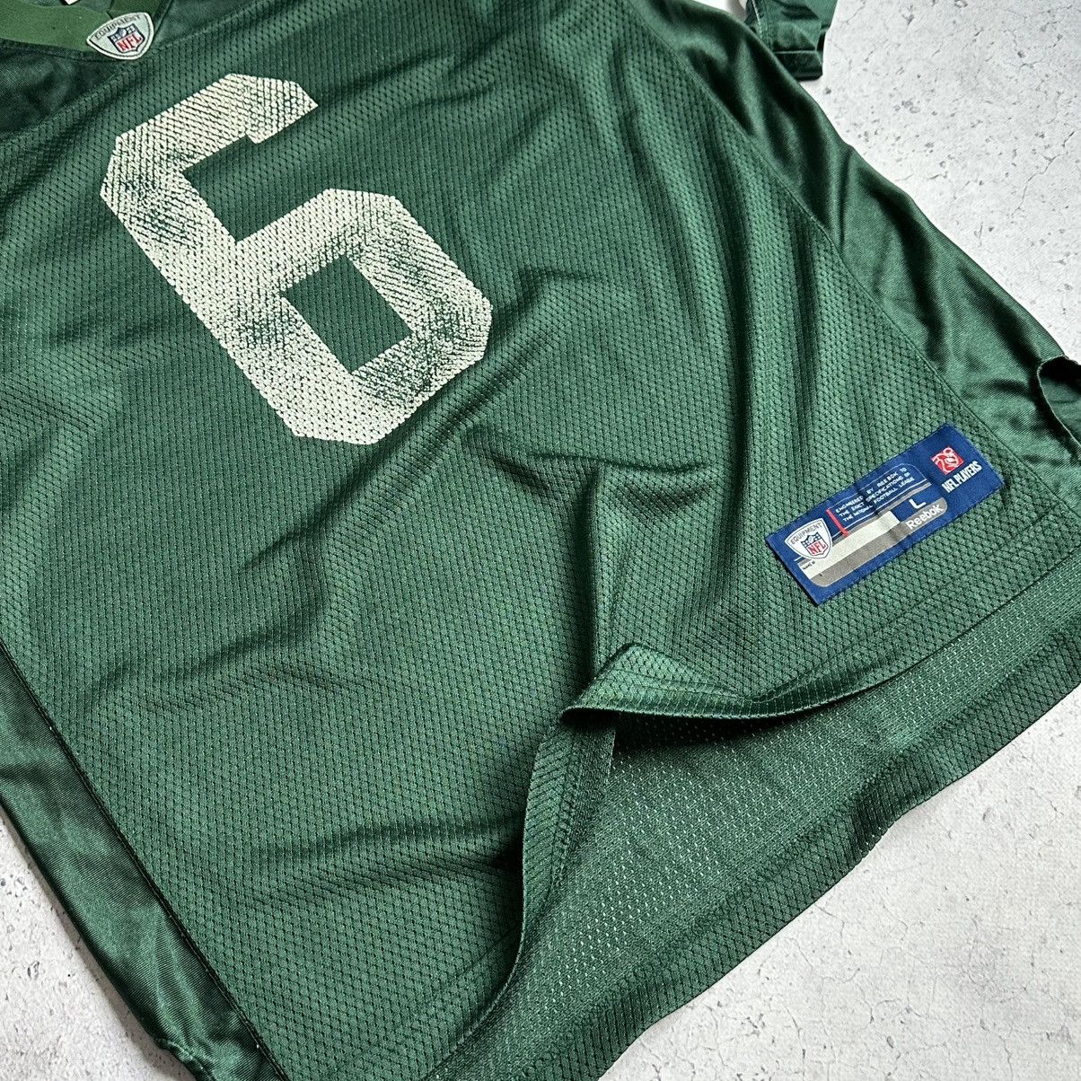 NFL Vintage NFL Mark Sanchez #6 New York Jets Jersey Reebok Size US L / EU 52-54 / 3 - 8 Thumbnail