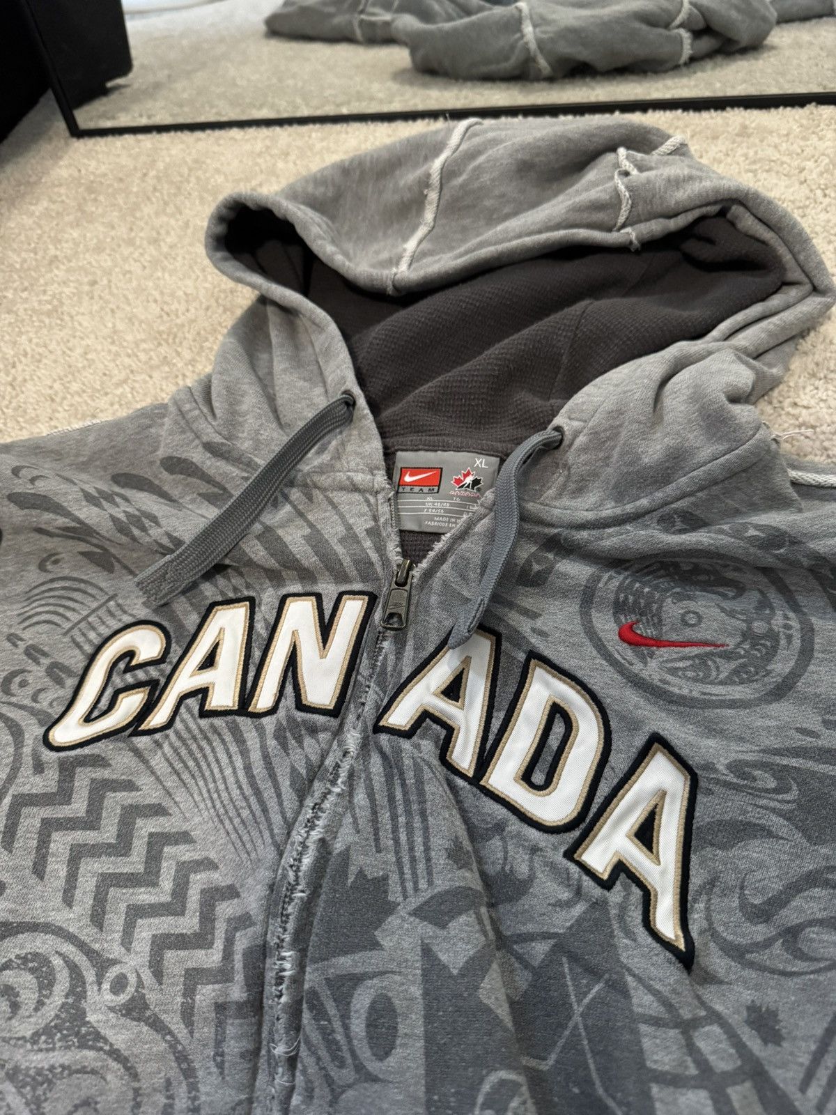NHL × Vintage Vintage NHL Hoodie Size US M / EU 48-50 / 2 - 2 Thumbnail