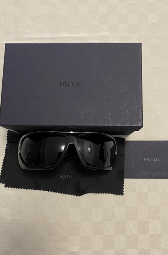 Prada PRADA Sunglasses Flame Star Sport Symbol Wrap Shield Mask Size ONE SIZE - 3 Thumbnail