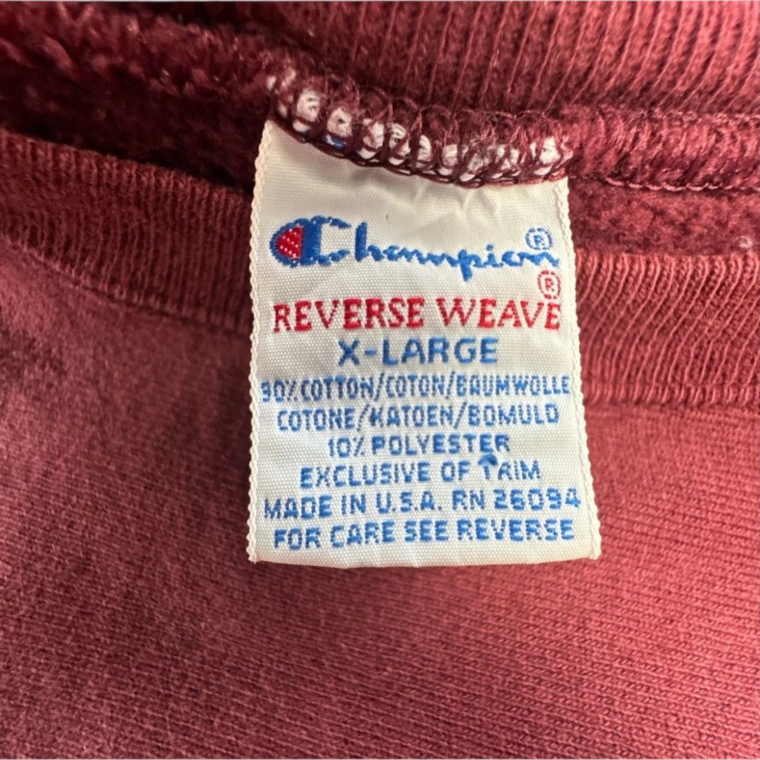 Champion VINTAGE Virginia Tech Champion Reverse Weave Sweatshirt VT Size US XL / EU 56 / 4 - 5 Thumbnail
