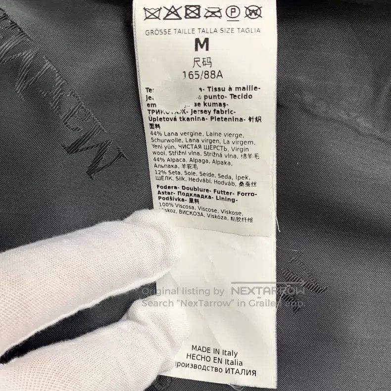 Max Mara Max Mara Dark Gray Teddy Sheep Wool Lapel Double Breasted Size M / US 6-8 / IT 42-44 - 6 Thumbnail