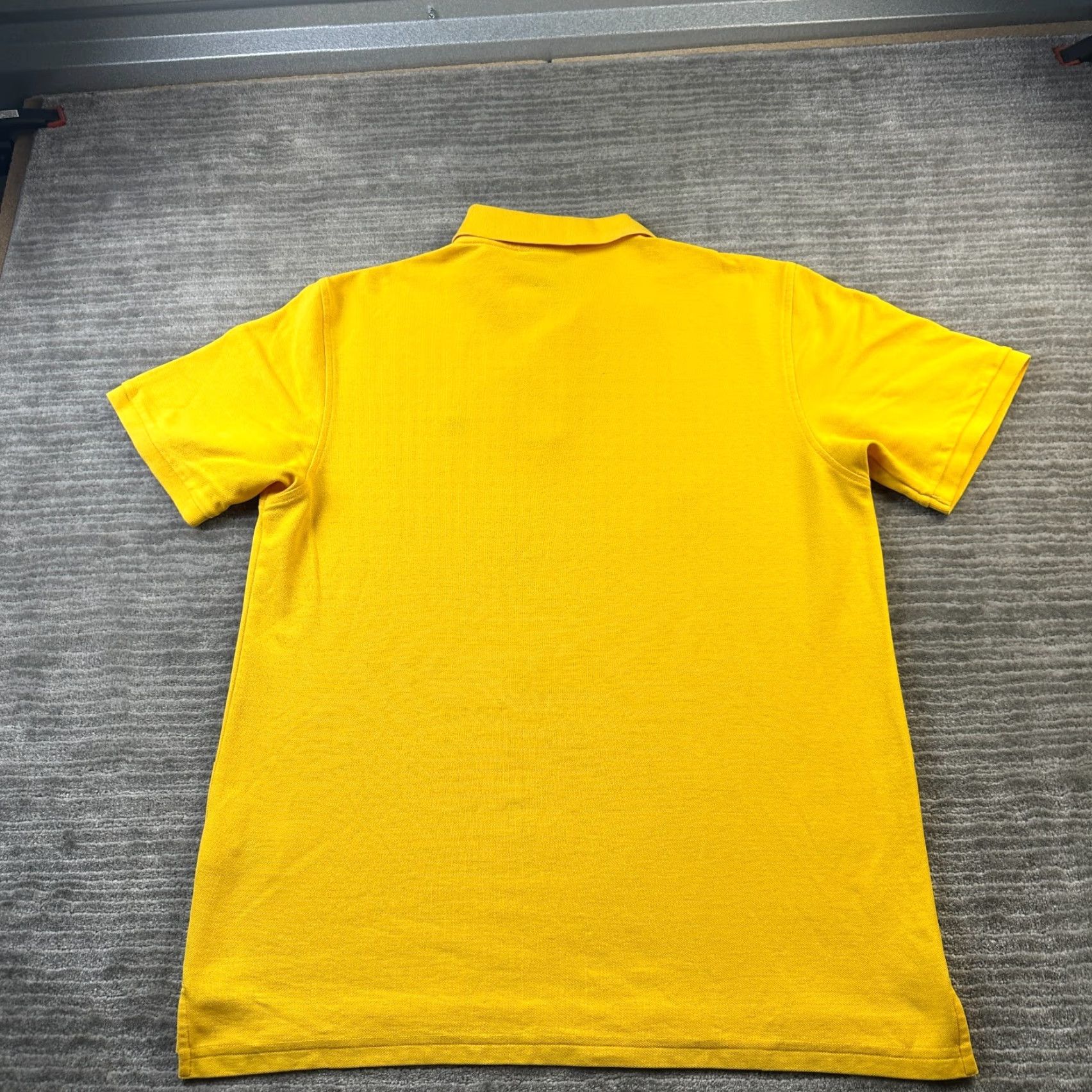 Psycho Bunny Psycho Bunny Polo Shirt Mens XL Color Orange Logo Cotton Piqué Short Sleeve Classic Fit Button Collar Size US XXL / EU 58 / 5 - 2 Thumbnail