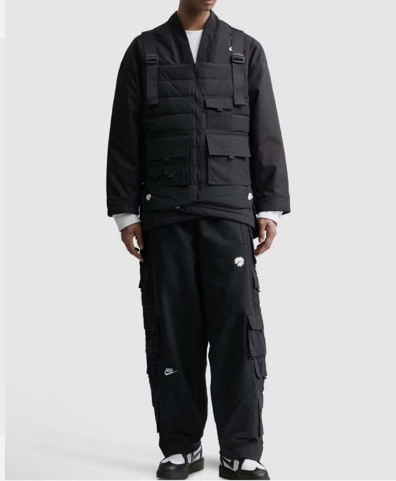 Nike × peaceminusone Nike x Peaceminusone 2-in-1 Kimono Jacket & Vest L NWT Size US L / EU 52-54 / 3 - 6 Thumbnail