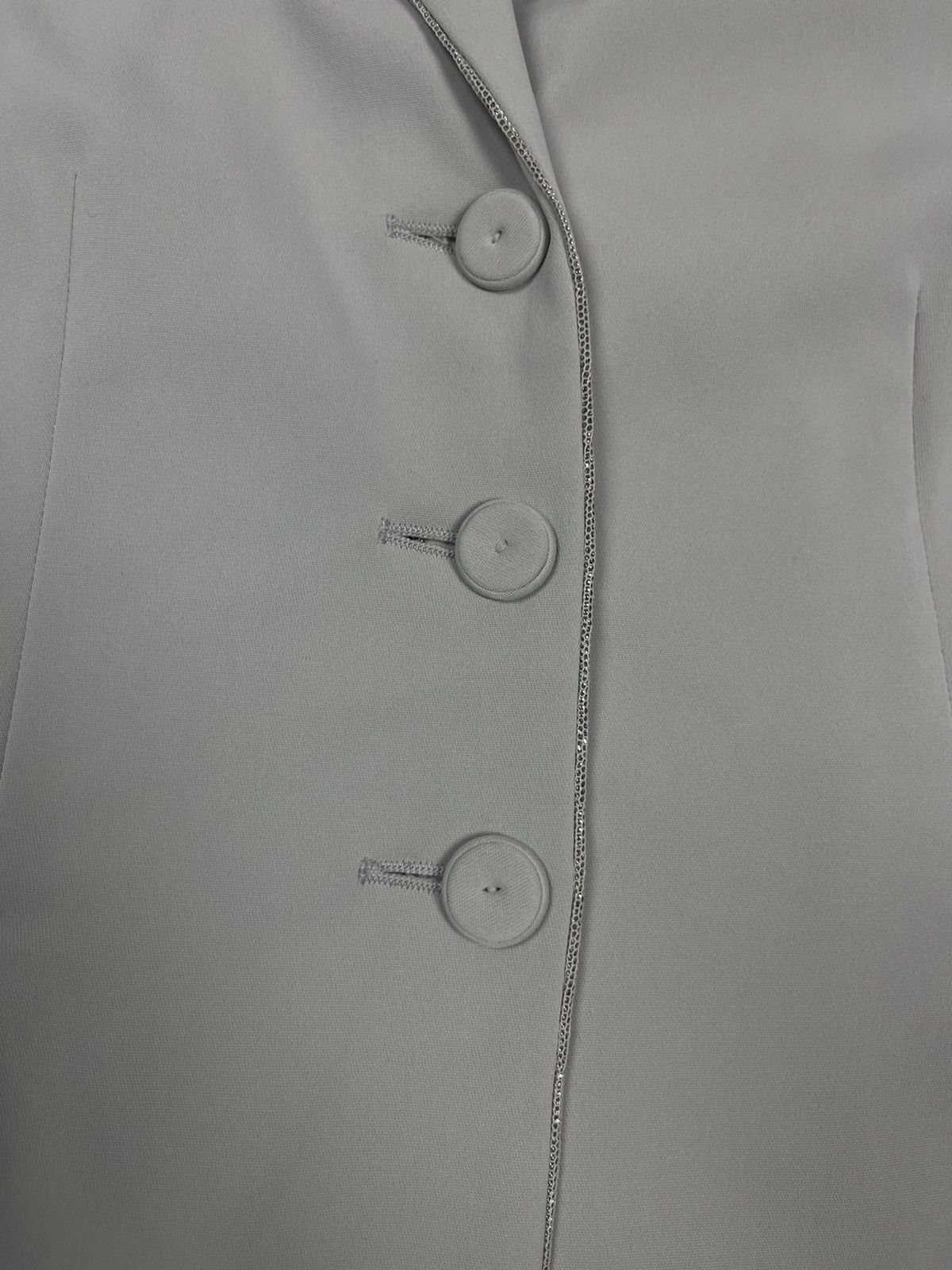 Moschino Vintage Moschino Cheap And Chic Single Breasted Grey Blazer Size XL / US 12-14 / IT 48-50 - 3 Thumbnail