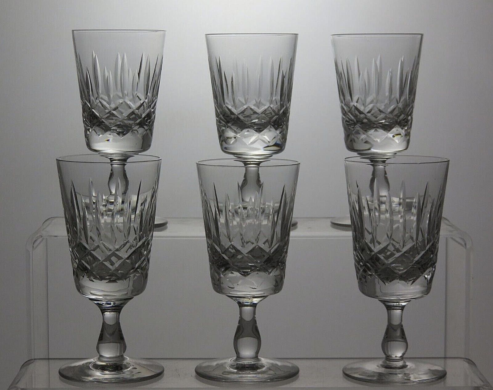 Other 6 x Edinburgh Crystal Appin Cut Sherry Glasses 5 1/4"- Boxed Size ONE SIZE - 2 Thumbnail