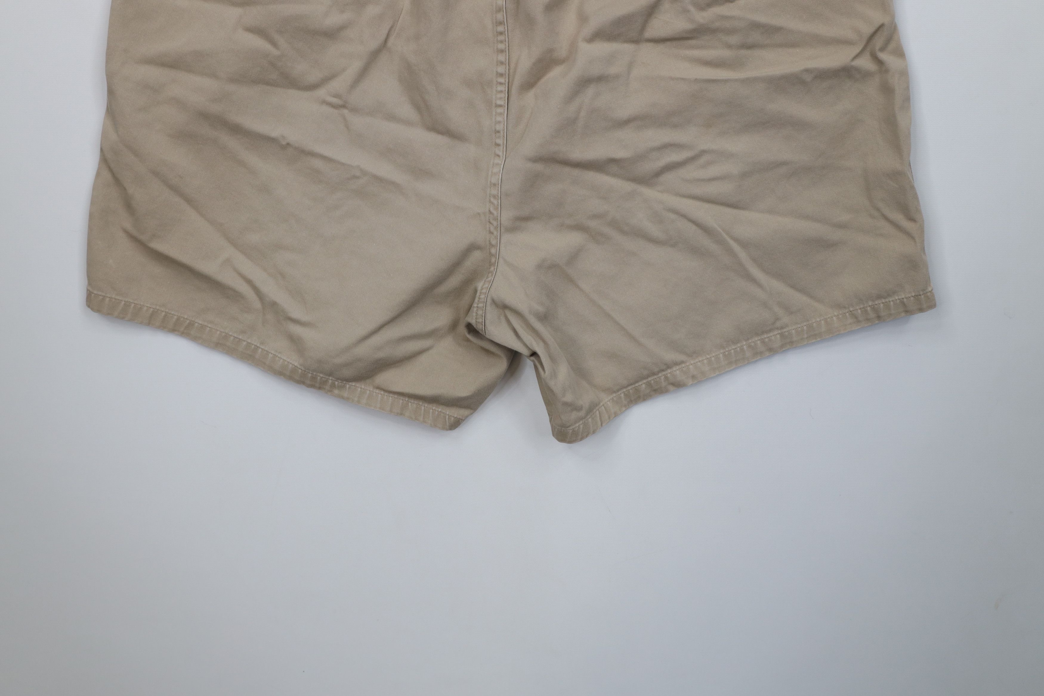 Polo Ralph Lauren Vintage 90s Ralph Lauren Above Knee Shorts Beige Cotton Size US 38 / EU 54 - 13 Thumbnail