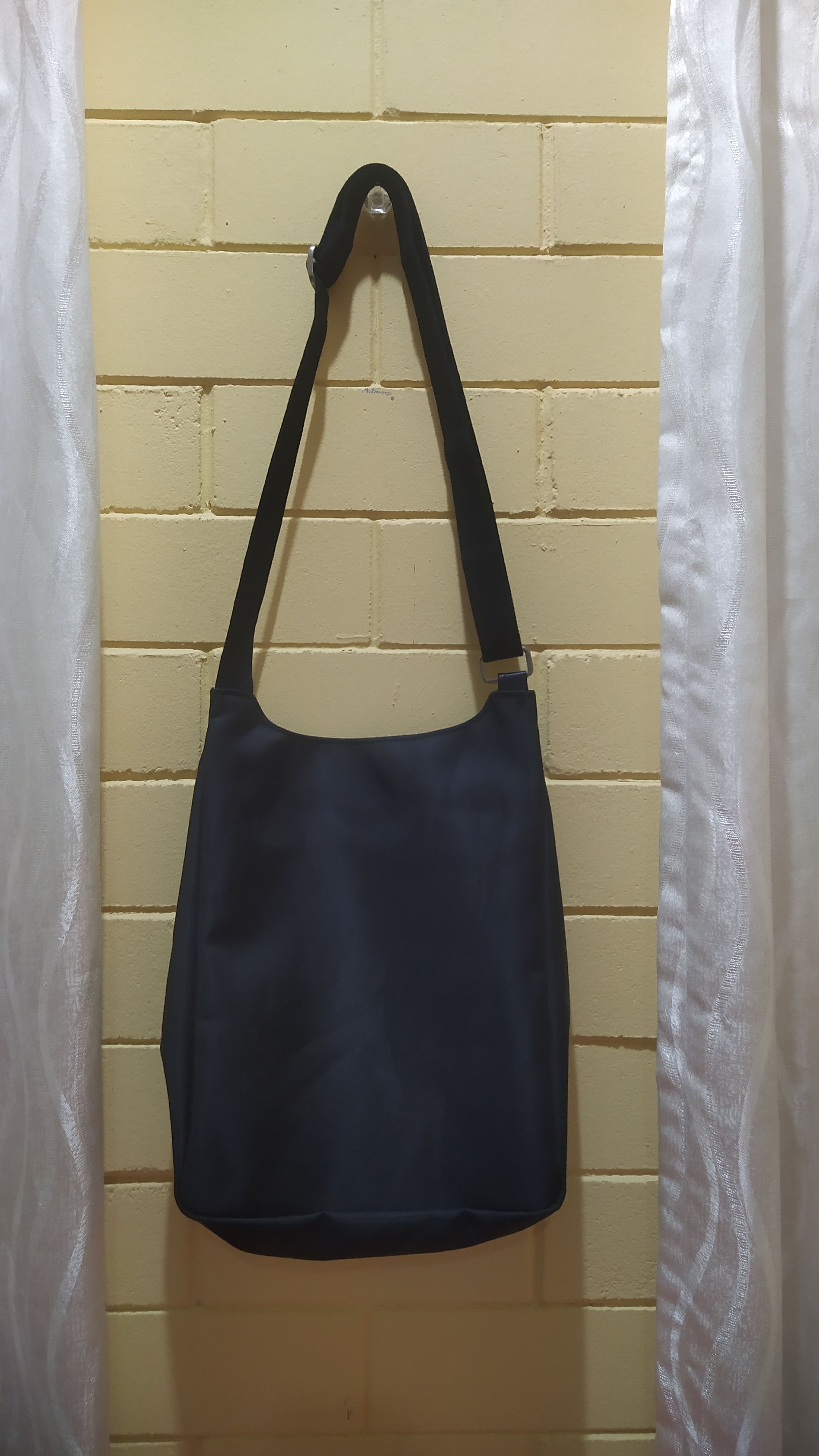 Longchamp Longchamp Black Nylon Crossbody Messenger Bag Size ONE SIZE - 2 Thumbnail
