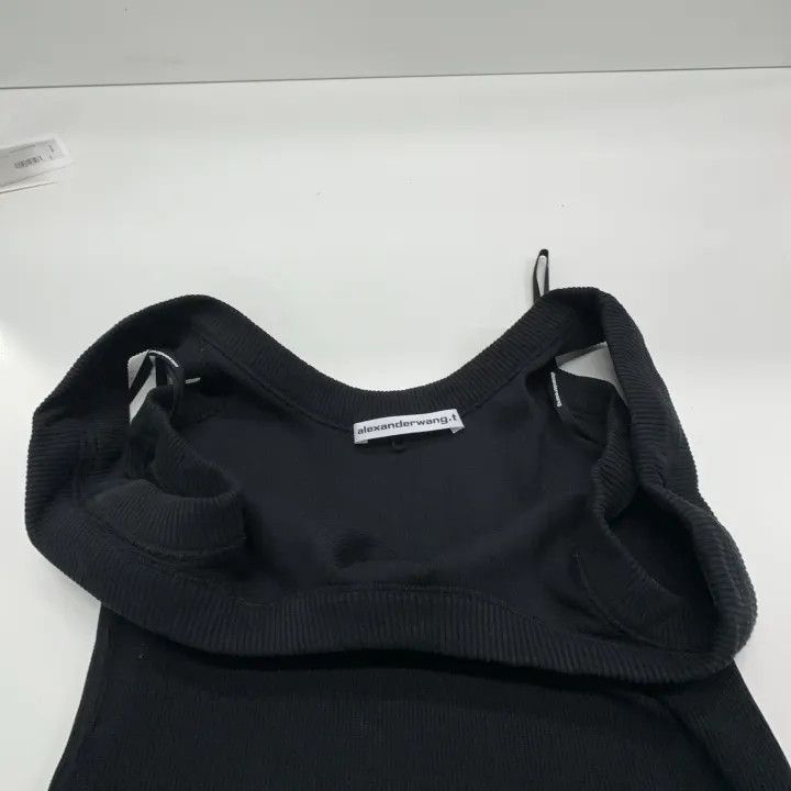 Alexander Wang Alexander Wang Minimalist Black U-Neck Dress - Size S / US 4 / IT 40 - 6 Thumbnail