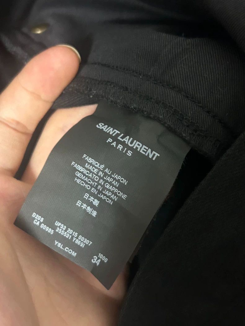 Saint Laurent Paris Saint Laurent Paris 2015FW denim jacket Size US 34 / EU 50 - 5 Thumbnail