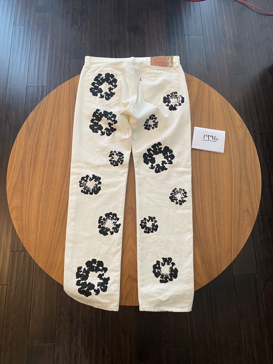 DENIM TEARS Denim Tears Denim Pants (36x34) Size US 36 / EU 52 - 2 Thumbnail