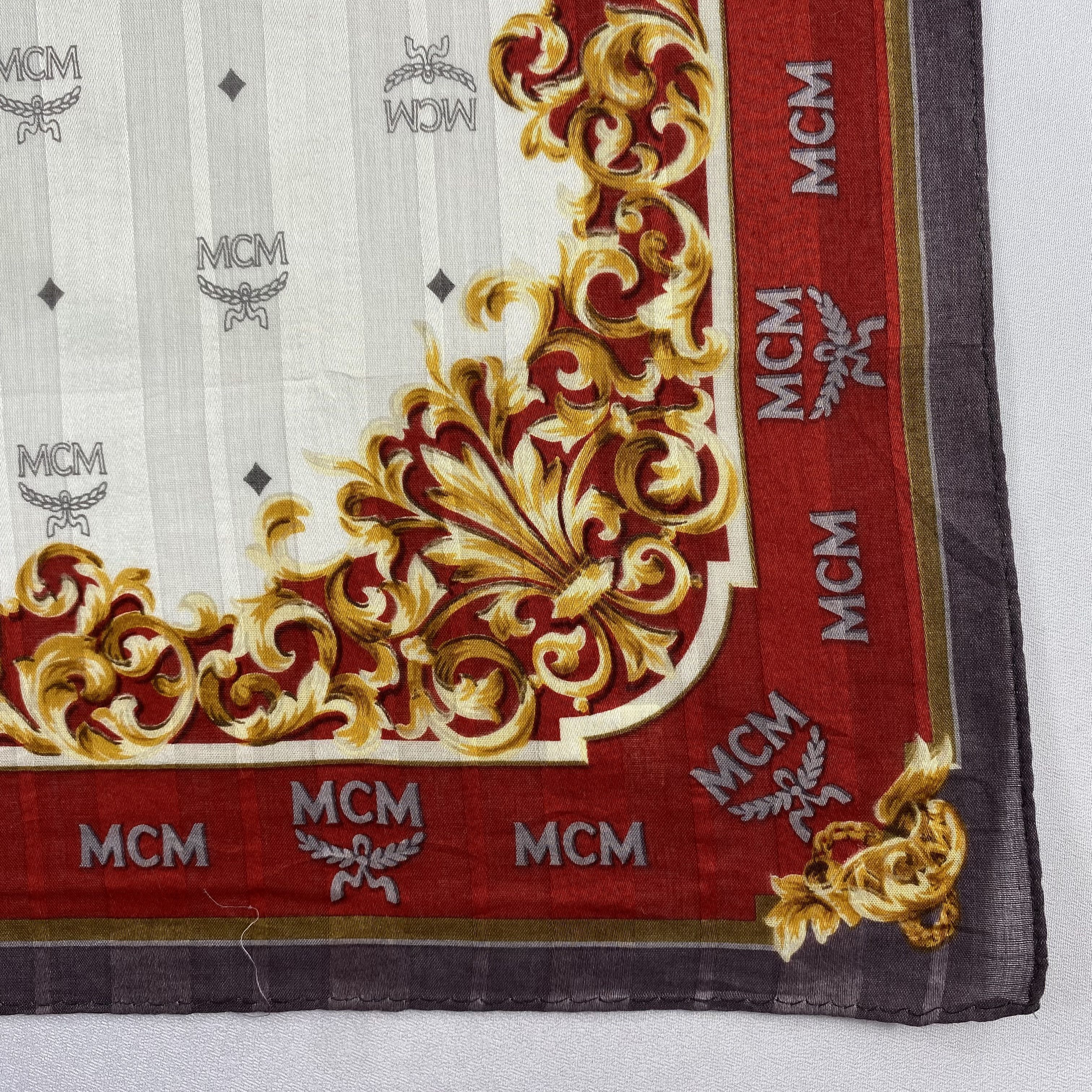 MCM × Vintage MCM Neckerchief / Bandana / Handkerchief-P616 Size ONE SIZE - 3 Thumbnail