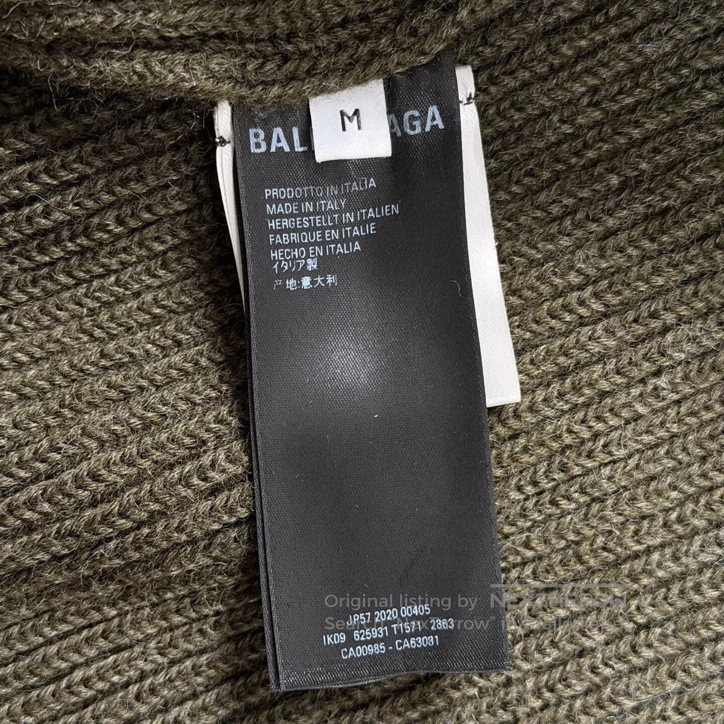Balenciaga black reversible balenciaga fleece jacket. Size US M / EU 48-50 / 2 - 4 Thumbnail
