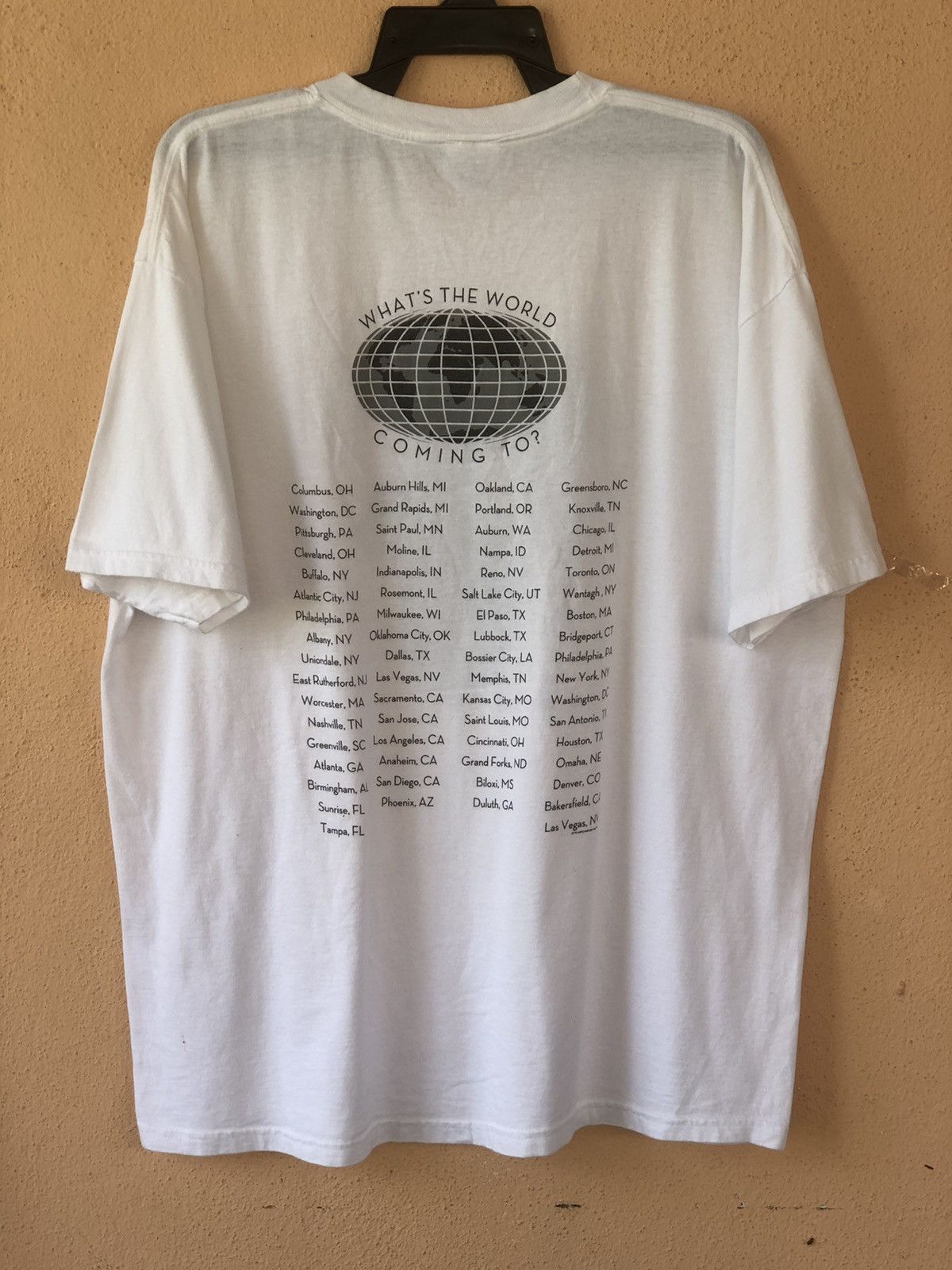 Band Tees × Vintage Vintage FLEETWOOD MAC rumours Tour Tee Size US XL / EU 56 / 4 - 10 Thumbnail