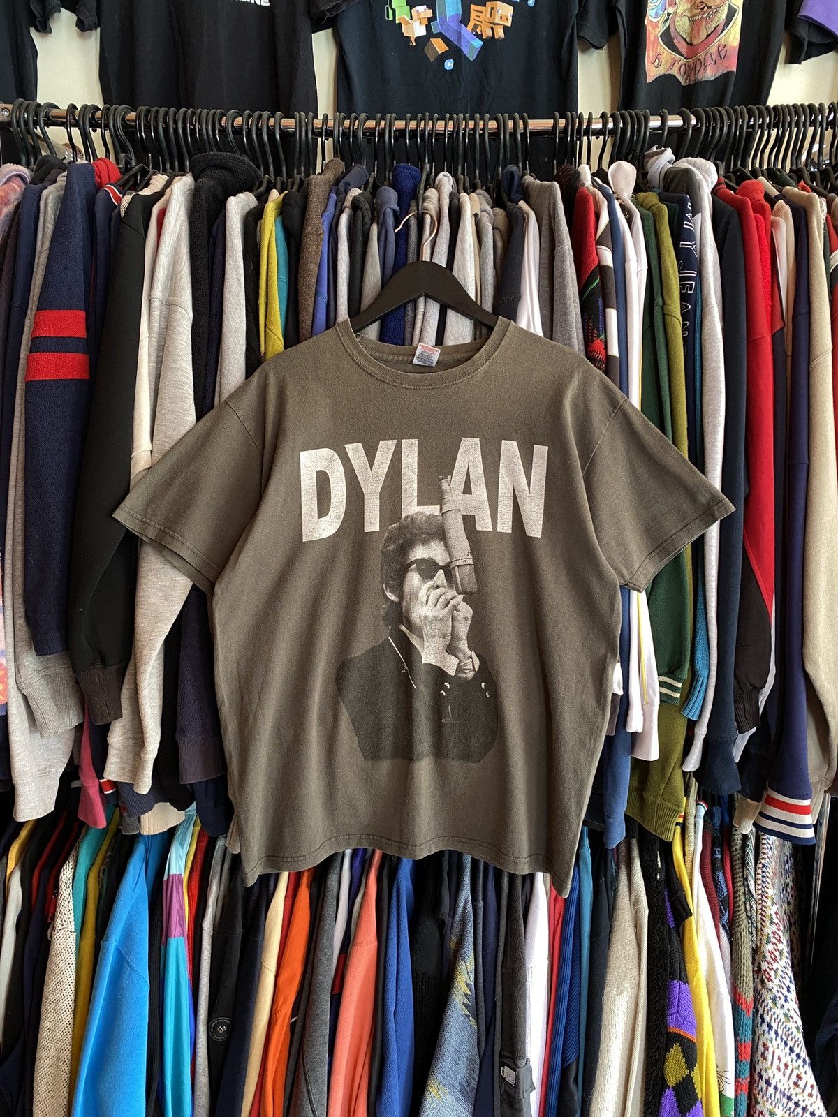 VINTAGE BOB DYLAN TOUR T-SHIRT Y2k