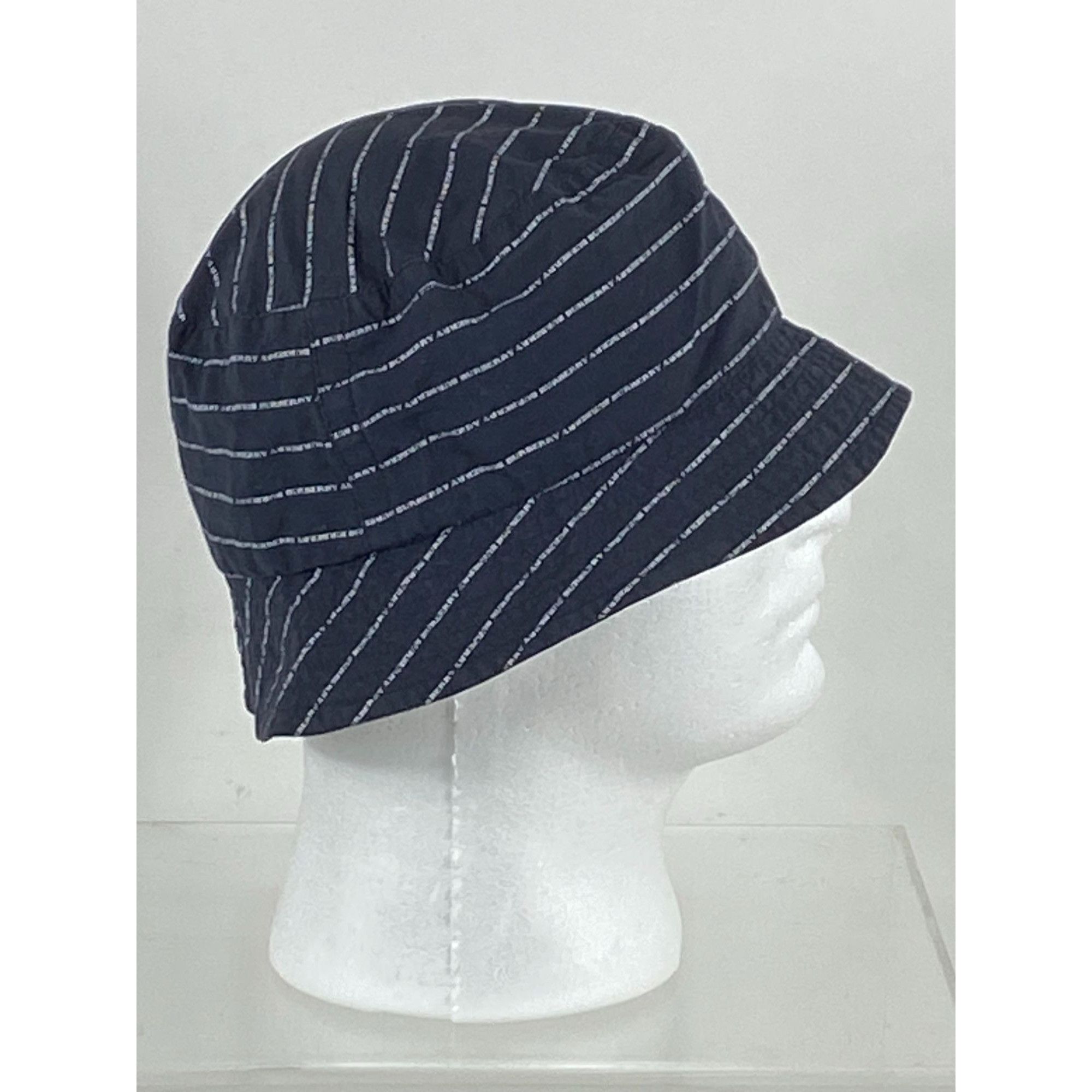 Burberry Burberry London Repeated Spell Out "Burberry" Bucket Hat L W Size ONE SIZE - 3 Thumbnail