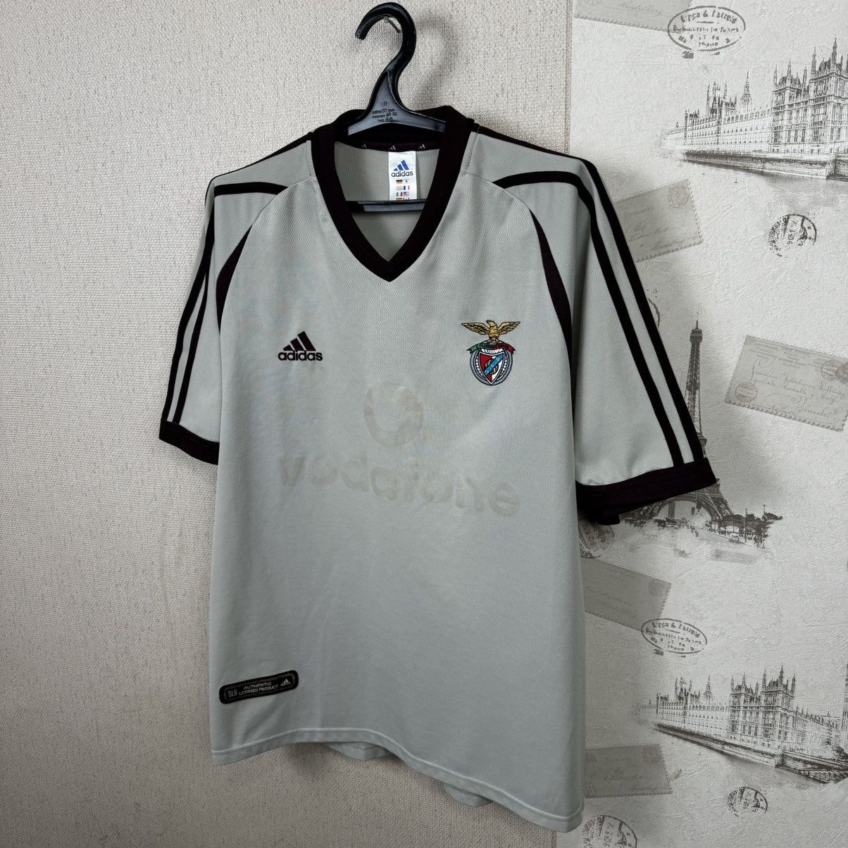 Adidas × Vintage Vintage Adidas Benfica Jersey 2001/02 Away Football Shirt L Size US L / EU 52-54 / 3 - 2 Thumbnail