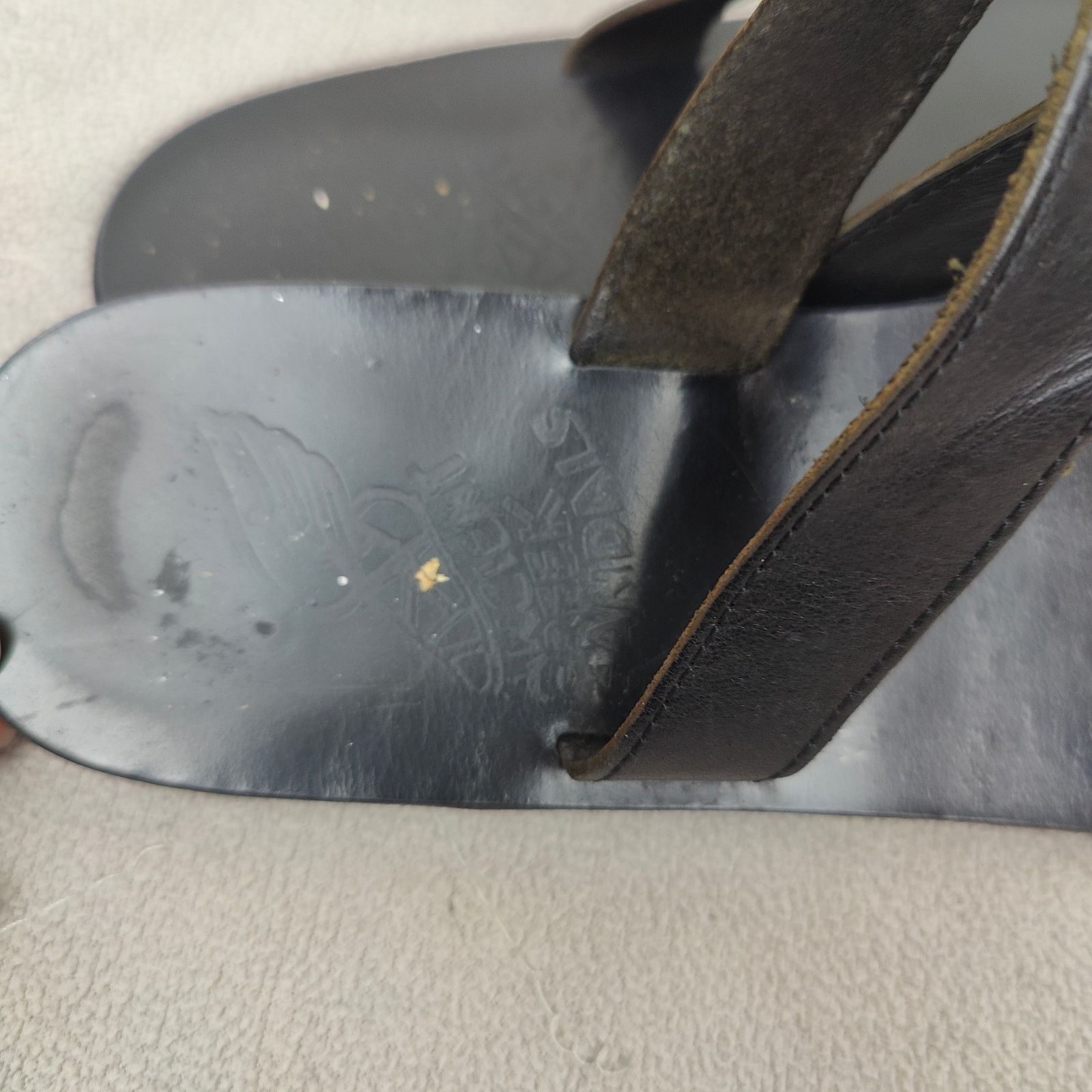 Ancient Greek Sandals Ancient Greek Sandals Melpomeni Womens 39 9 Black Leather Size US 9 / IT 39 - 6 Thumbnail