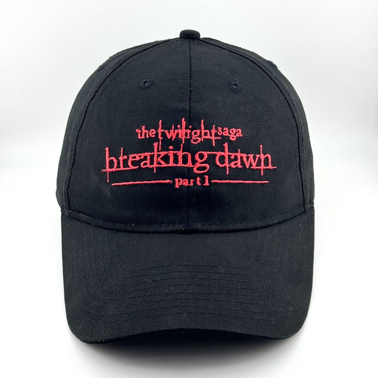 Vintage The Twilight Saga Breaking Dawn Part 1 Promo Cap Black Size ONE SIZE - 6 Thumbnail