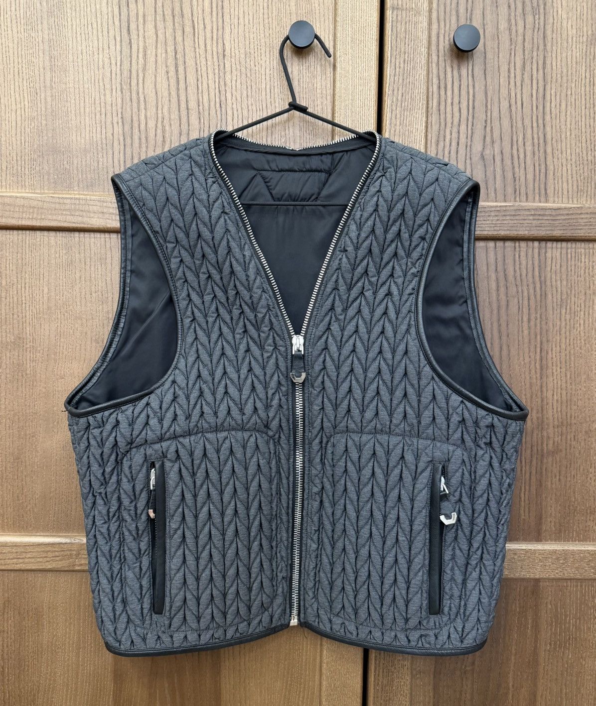 Philipp Plein Philipp Plein Archive Gray Nylon Vest Size US M / EU 48-50 / 2 - 1 Thumbnail