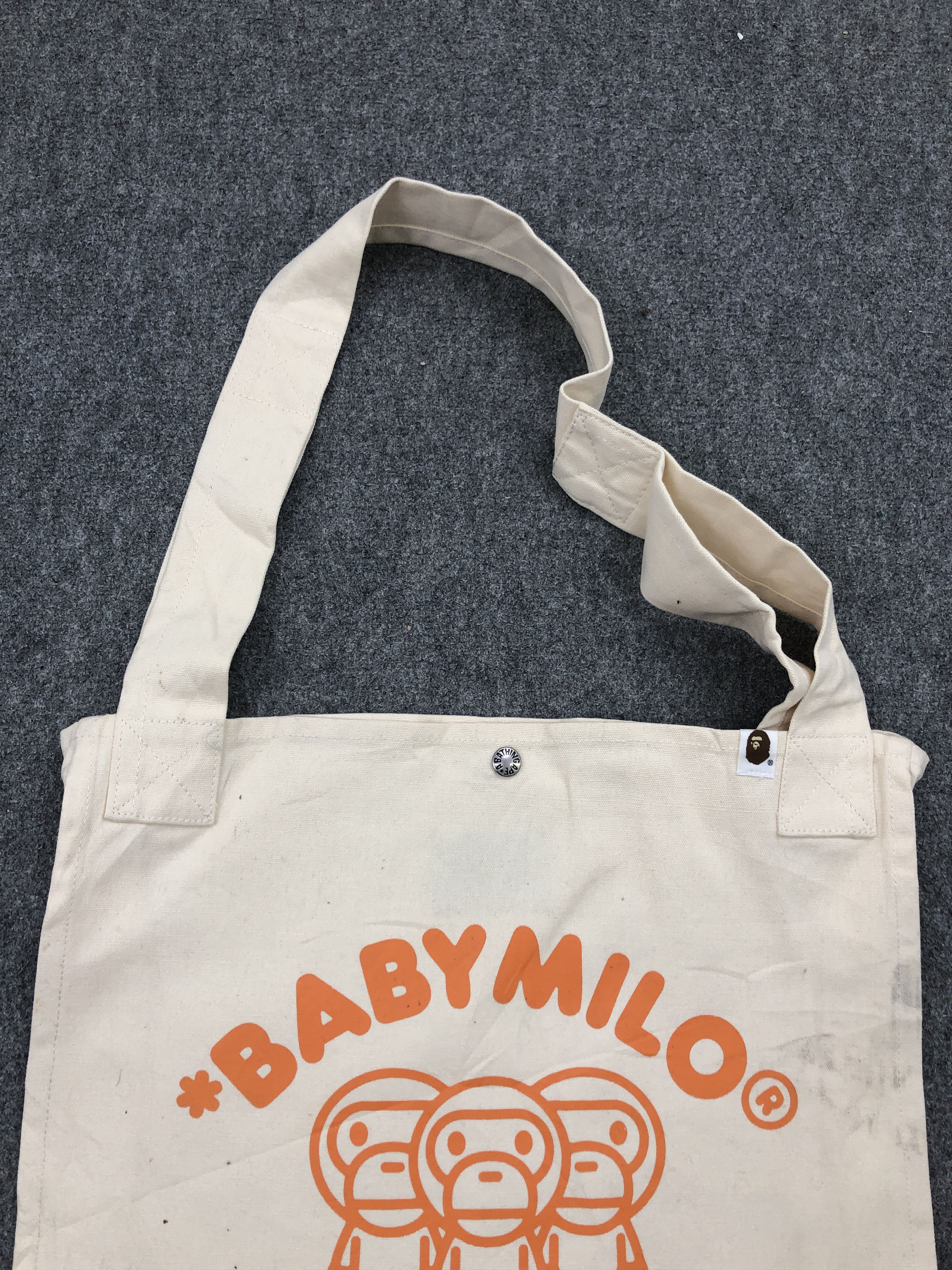 Bape Vintage Bape Baby Milo Tote Bag Crossbody BG0151 Size ONE SIZE - 3 Thumbnail