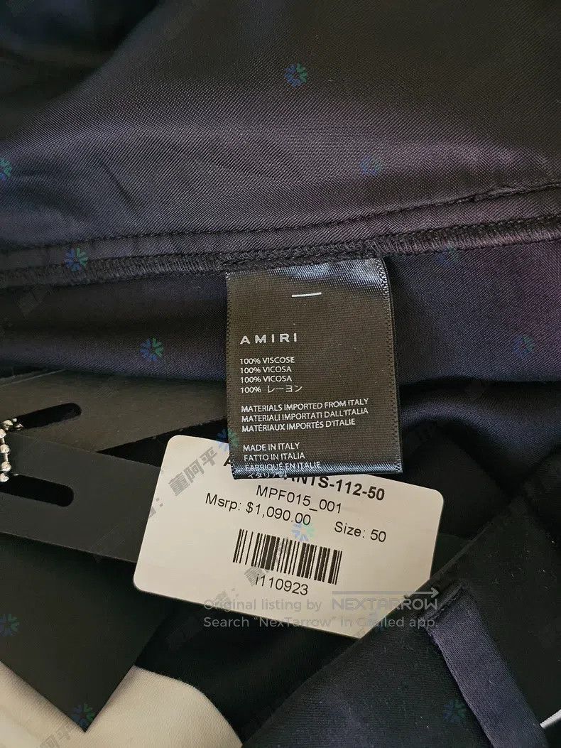 Other Amiri Black Long Pants Size US 34 / EU 50 - 6 Thumbnail