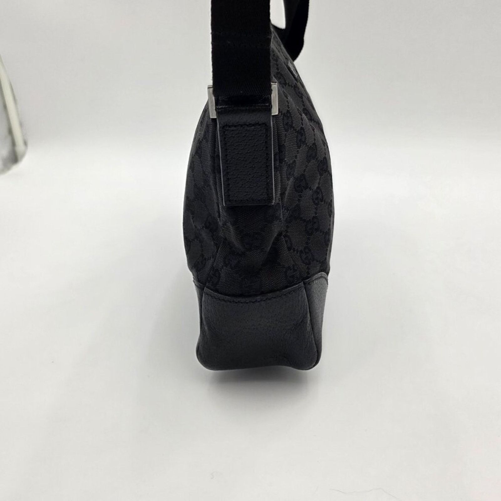Gucci Gucci Black GG Shoulder Bag Size ONE SIZE - 4 Thumbnail