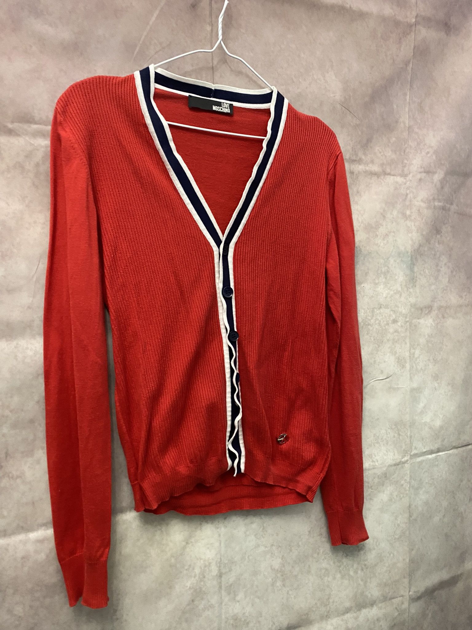 Designer × Moschino Love Moschino Sweater Cardigan Luxury Size US M / EU 48-50 / 2 - 3 Thumbnail