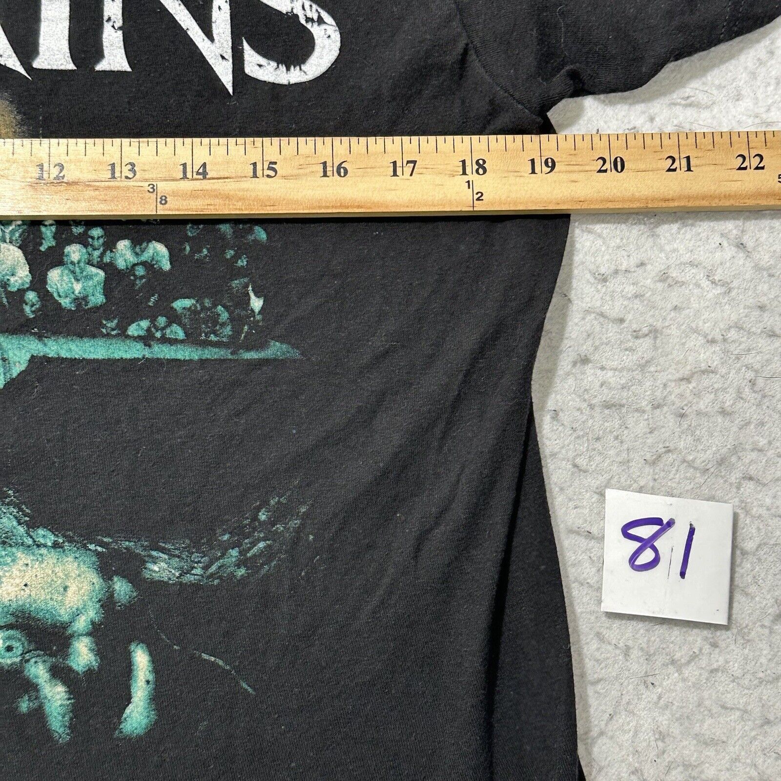 Tultex All That Remains 2019 Tour Medium Black Graphic Band T Shirt Size US M / EU 48-50 / 2 - 8 Thumbnail