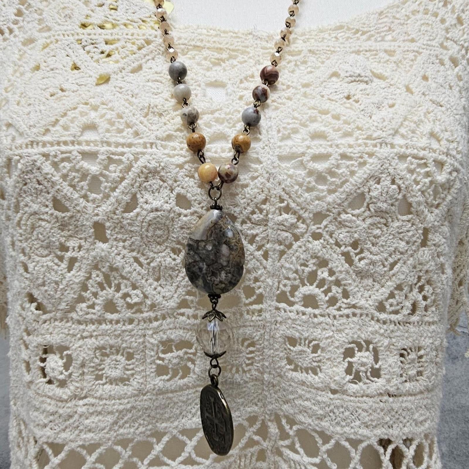 Other Women's Agate Necklace Size ONE SIZE - 3 Thumbnail