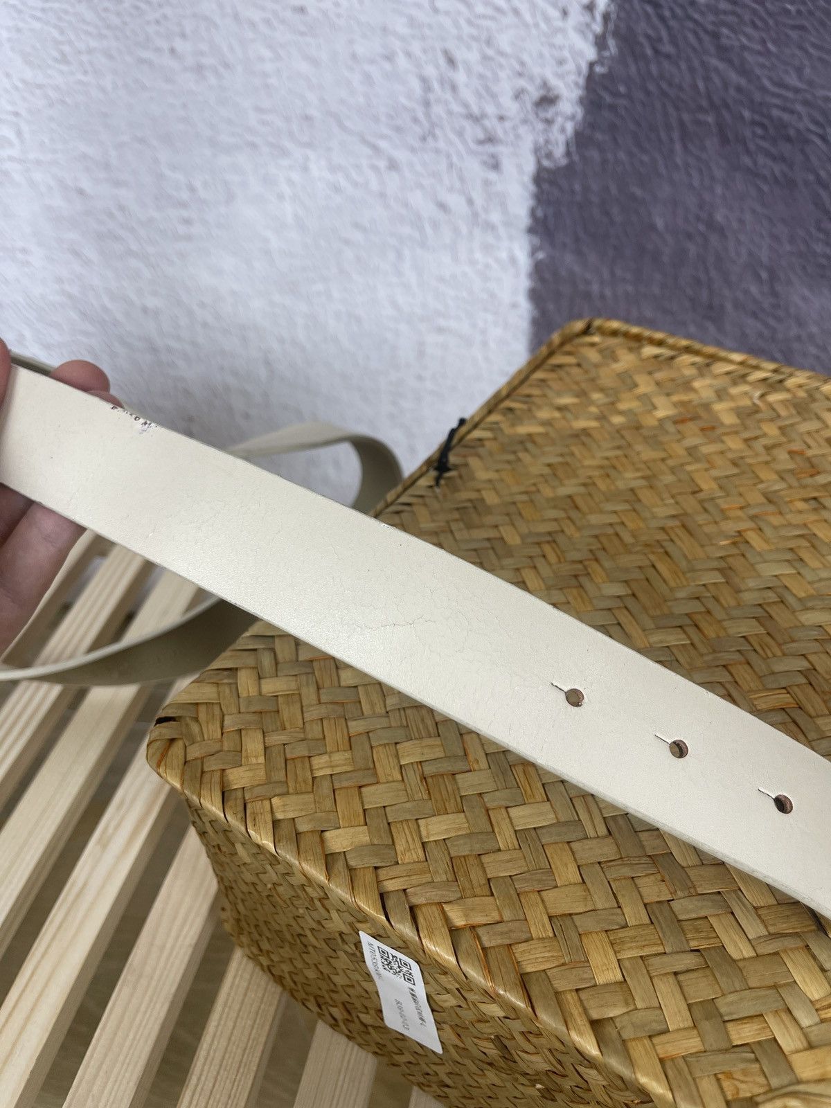 Playboy Playboy vintage size M beige belt leather synthetic Size ONE SIZE - 9 Thumbnail