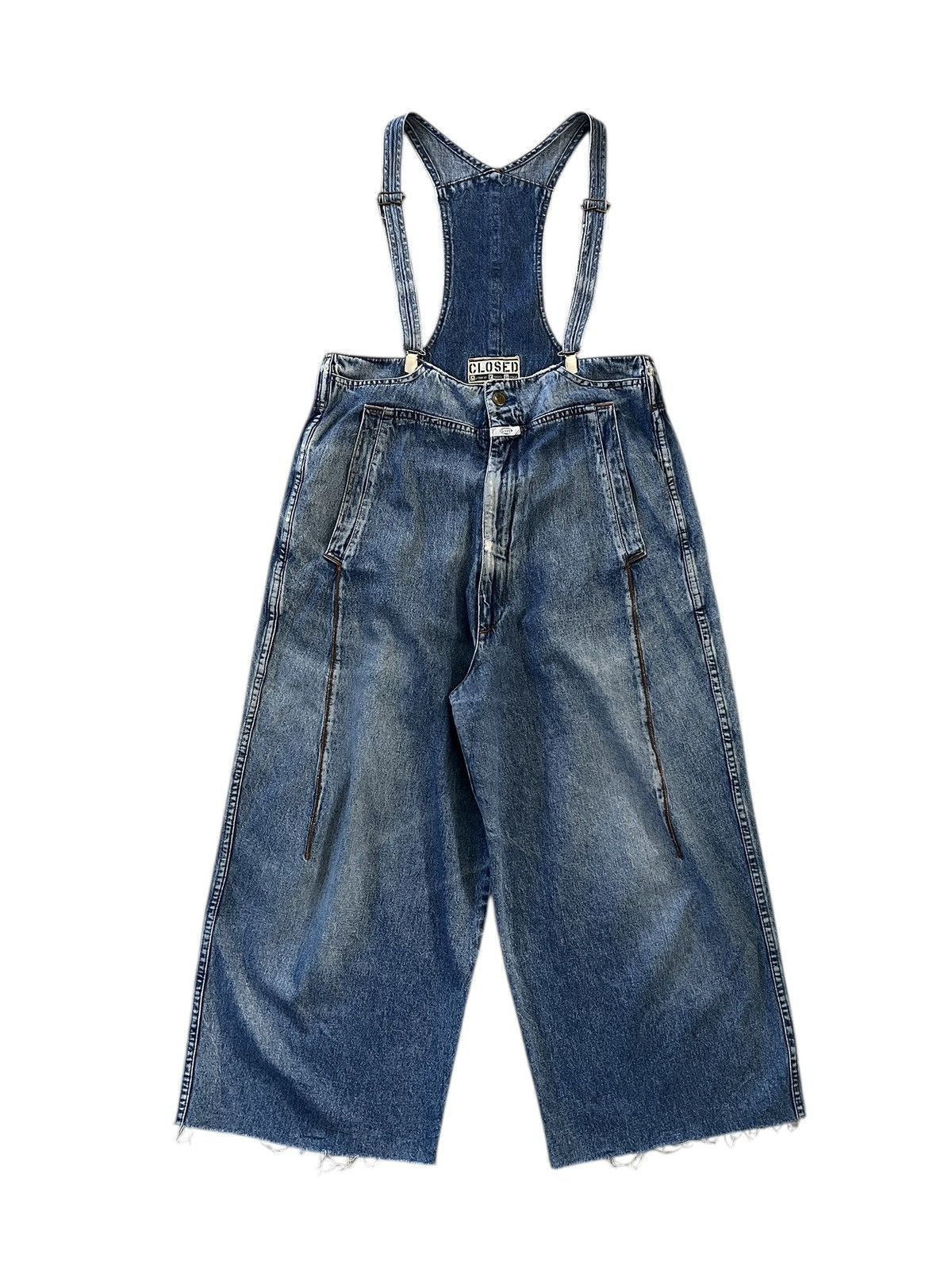 CLOSED × Marithe + Francois Girbaud 1980s Closed MFG Wide Baggy Overall Size US 34 / EU 50 - 1 Thumbnail