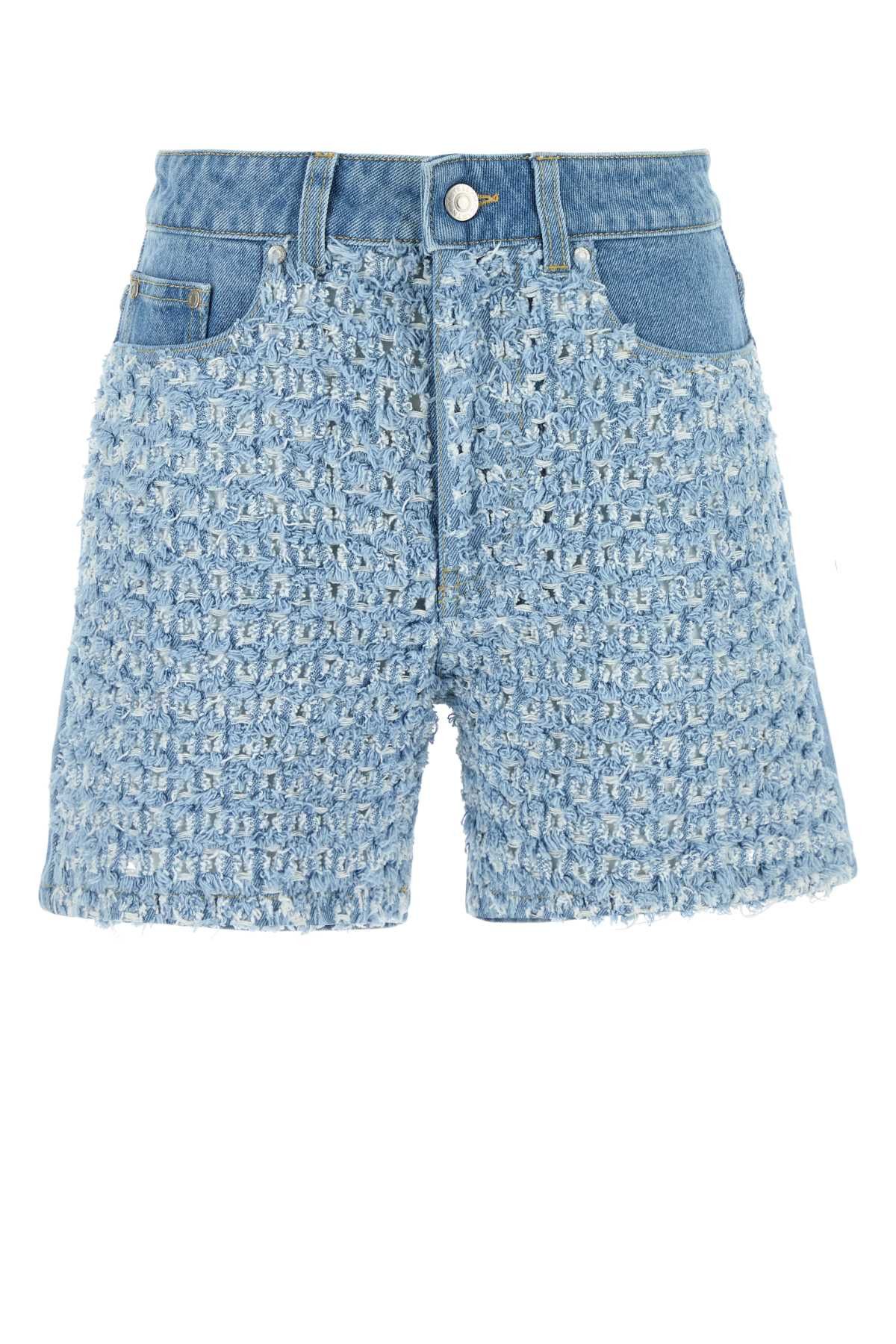 Stella McCartney Denim Shorts Size 26" / US 2 / IT 38 - 1 Thumbnail