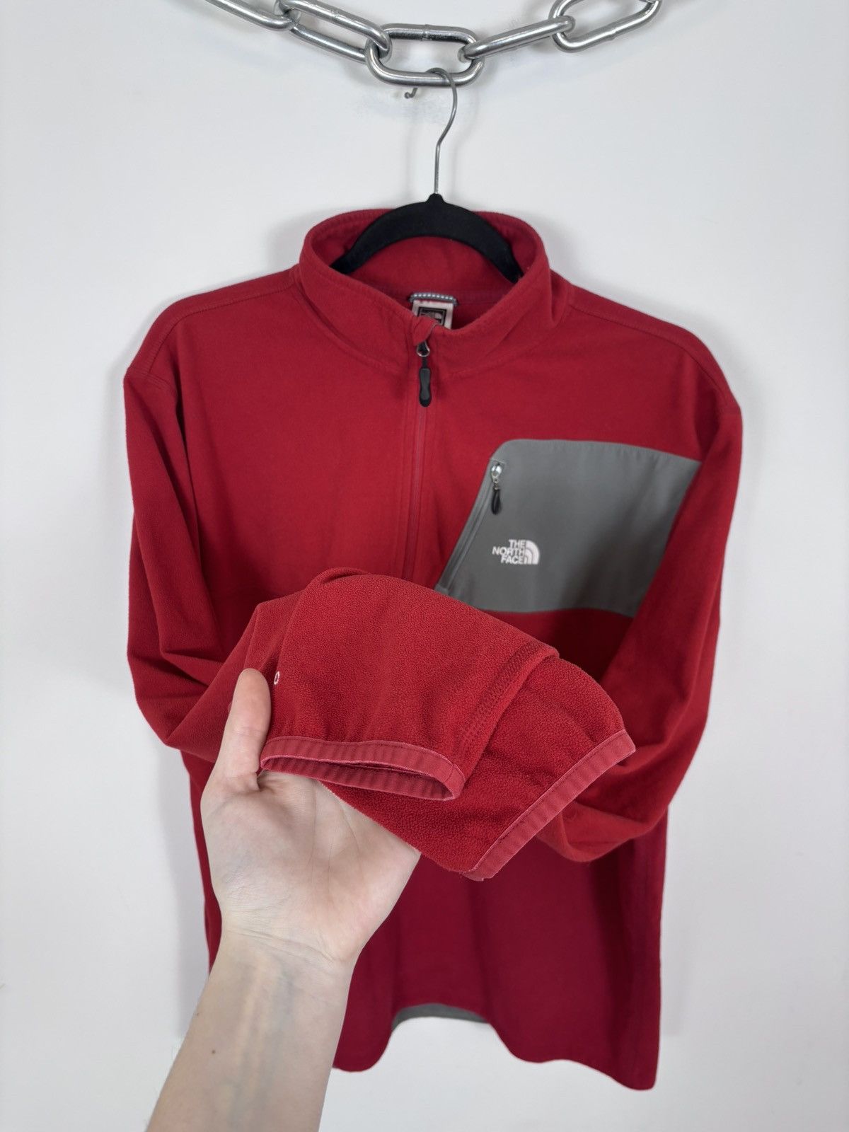 The North Face The North Face TKA 100 Men’s 1/4 Zip Outdoor Fleece Jacket Size US L / EU 52-54 / 3 - 6 Thumbnail