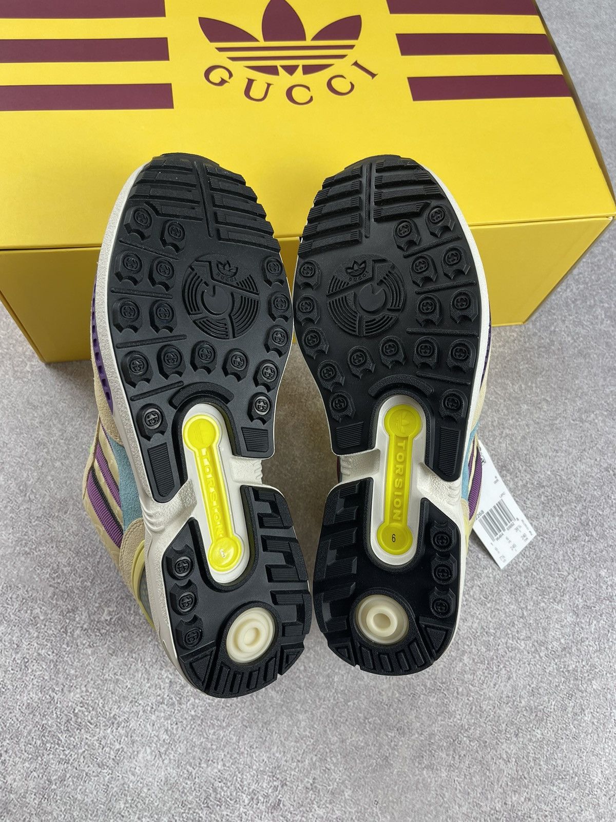 Adidas × Gucci Adidas x Gucci ZX 8000 Beige GG Monogram Size 39 1/3 Size US 7.5 / IT 37.5 - 8 Thumbnail