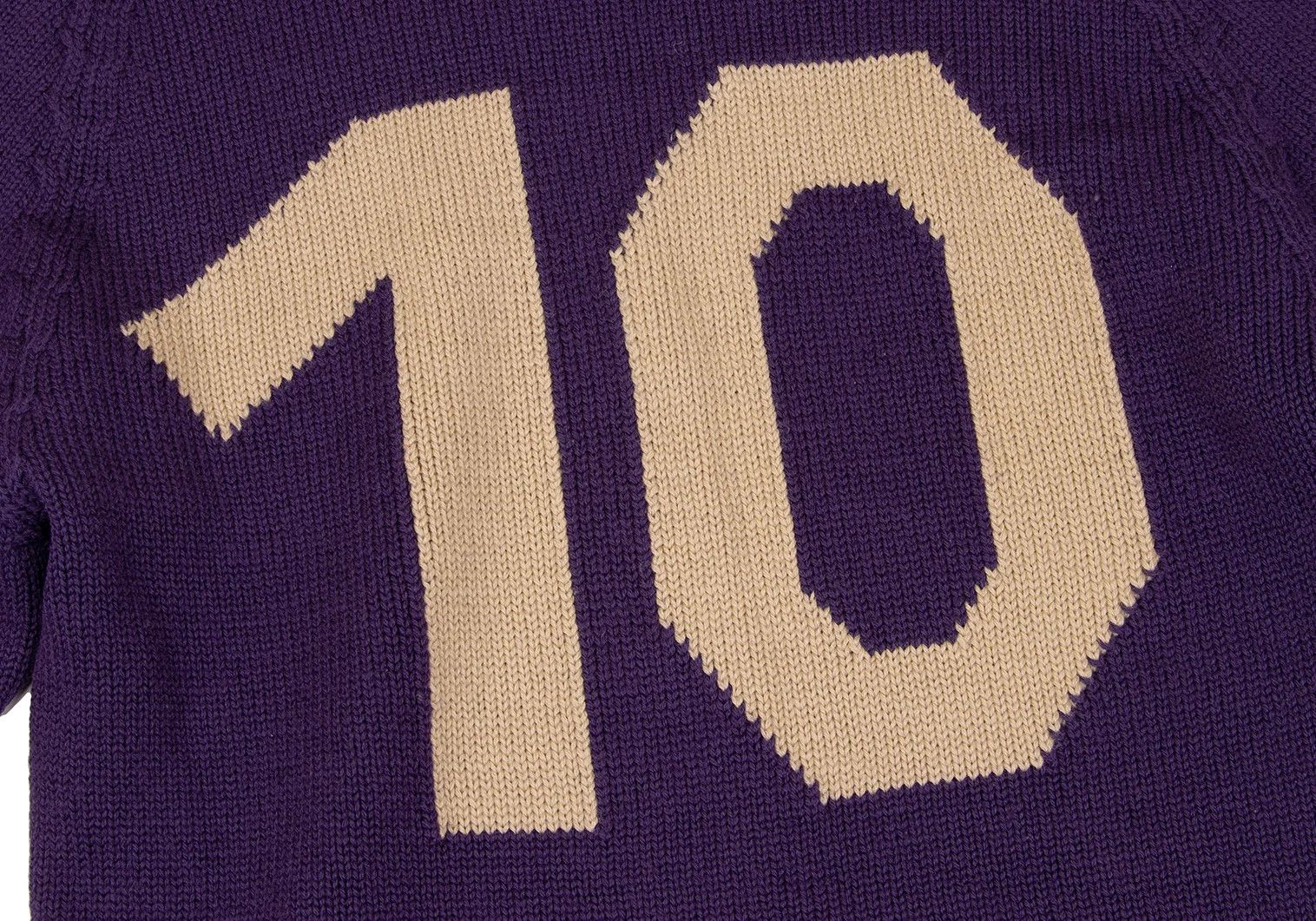 Dries Van Noten Knit Sweater in Purple, Size M with Minor Flaw Size US M / EU 48-50 / 2 - 2 Thumbnail