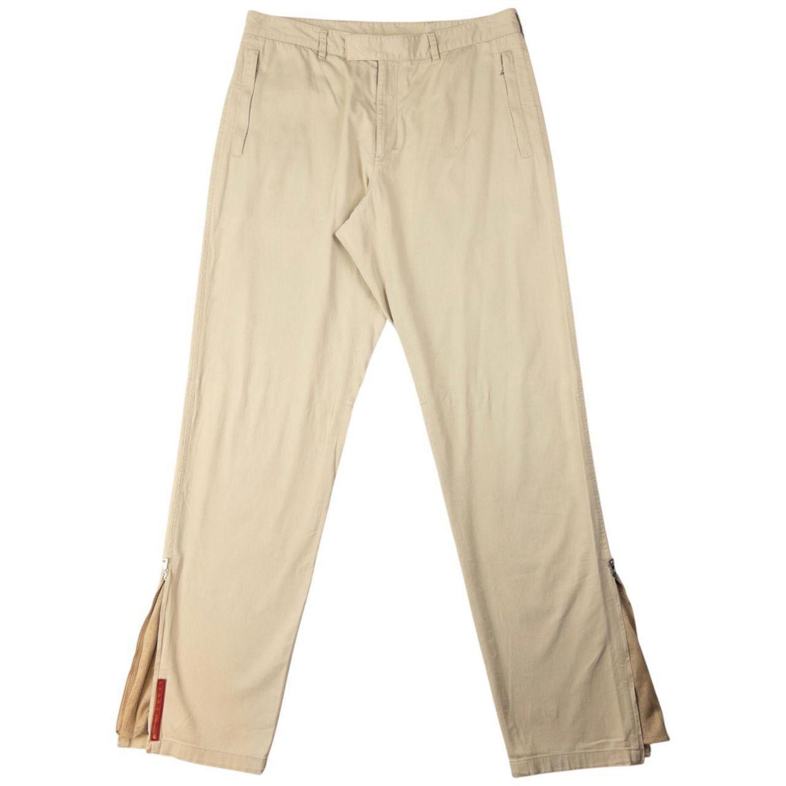 Prada Prada Sport Side Zip Pants | Grailed
