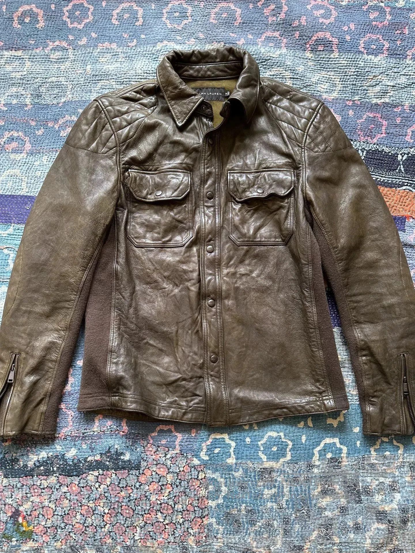 Ralph Lauren Black Label Ralph Lauren Black Label Motorcycle Jacket. Size US S / EU 44-46 / 1 - 1 Thumbnail