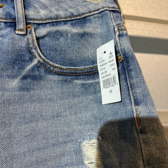Pacsun NWT PACSUN MOM DENIM SHORTS SZ 26 Size 26" / US 2 / IT 38 - 3 Thumbnail