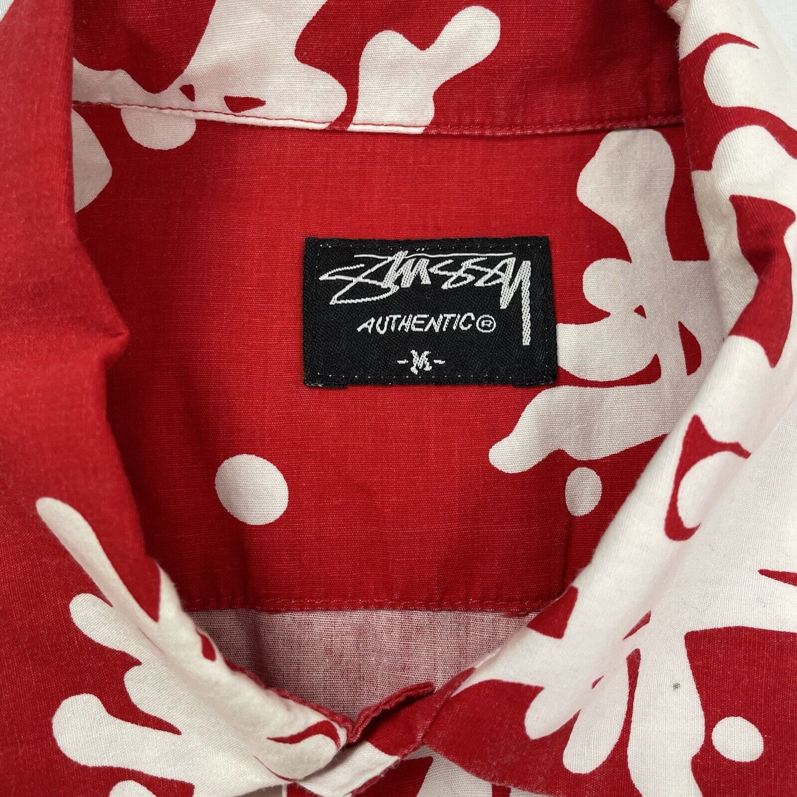 Stussy Vintage Stussy Monogram Short Sleeve Shirt Spell Out Size US M / EU 48-50 / 2 - 4 Thumbnail