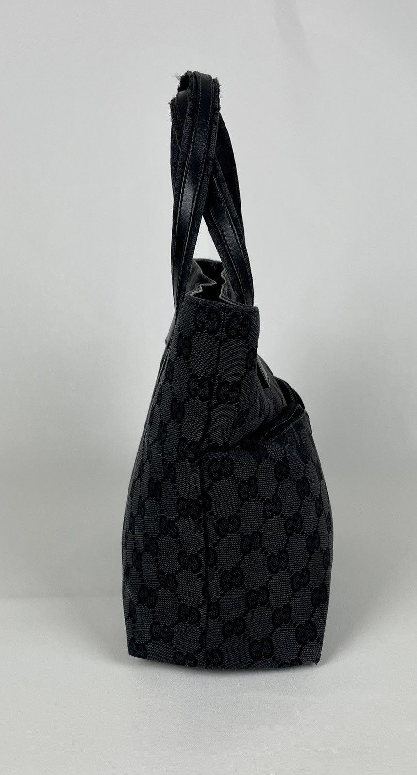 Gucci Gucci handbag in Black canvas Size ONE SIZE - 3 Thumbnail