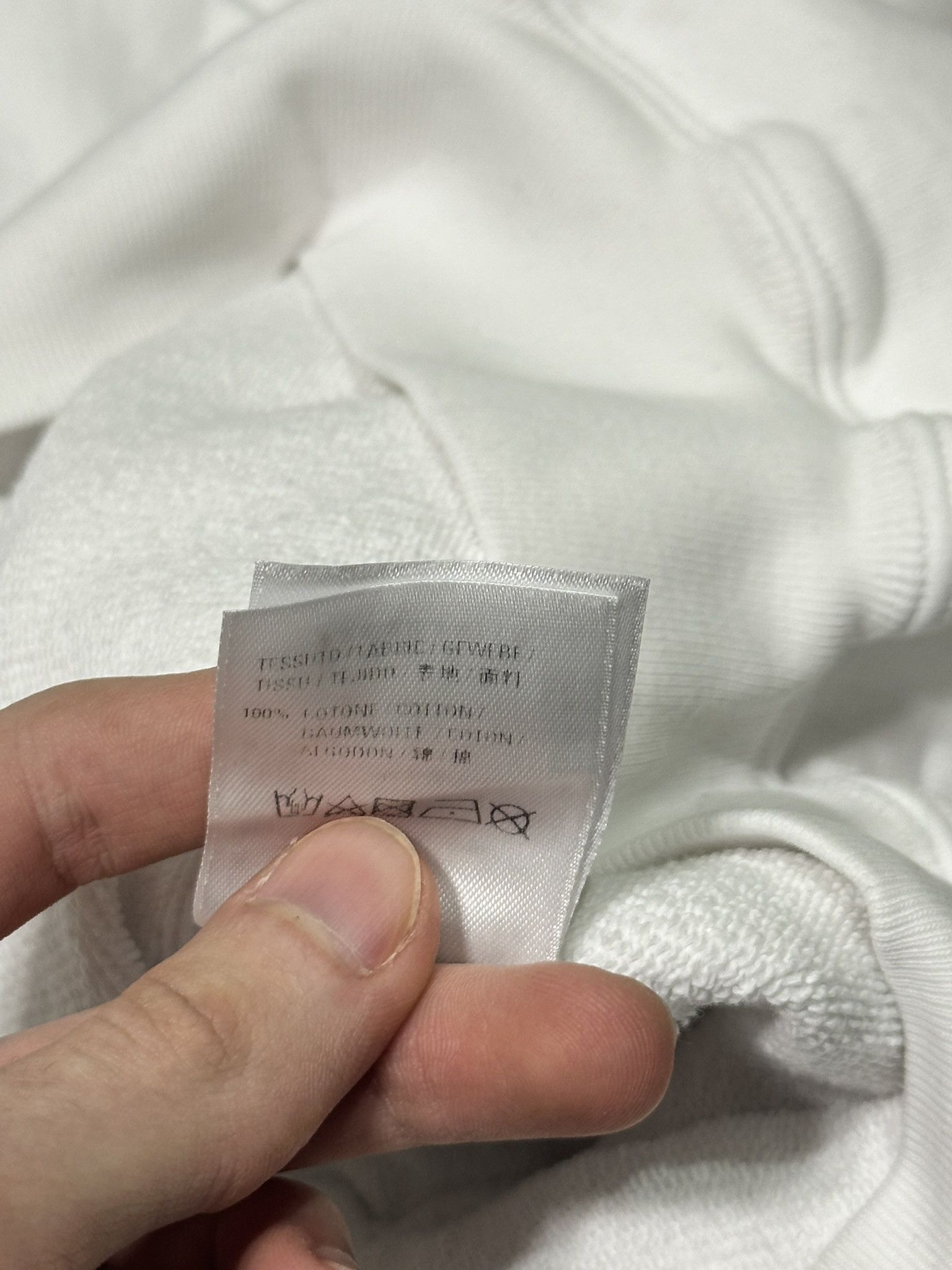Balenciaga Balenciaga Sweatshirt Political Logo Print White Hoodie Size XS / US 0-2 / IT 36-38 - 11 Thumbnail