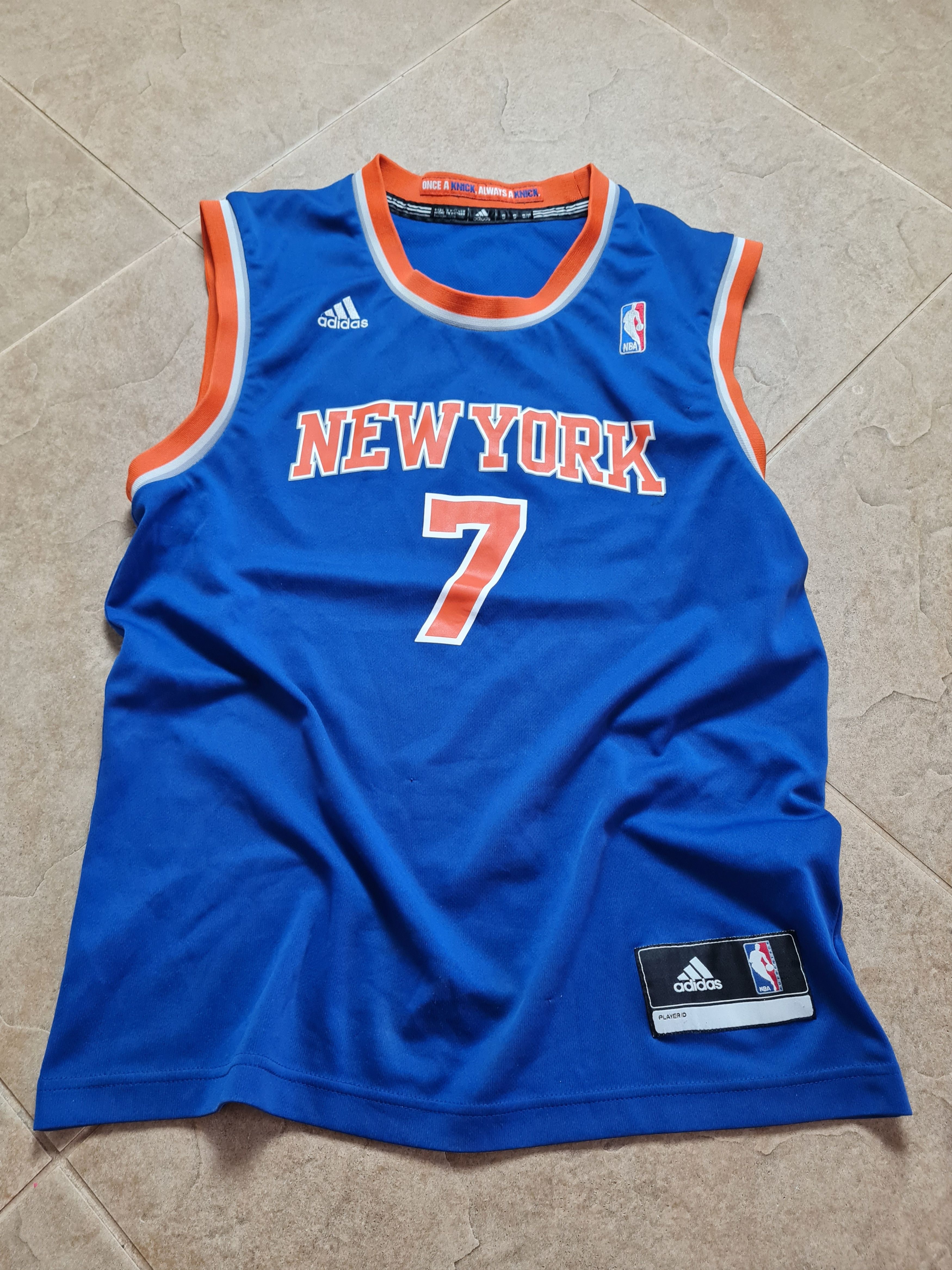 Adidas Adidas NBA Shirt Basketball Vest ANTHONY 7 New York Knicks Size US S / EU 44-46 / 1 - 15 Thumbnail