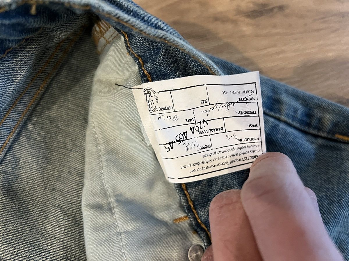 No Faith Studios No Faith Studios Italian Sewn & Worn Bootcut Denim Size US 31 - 6 Thumbnail