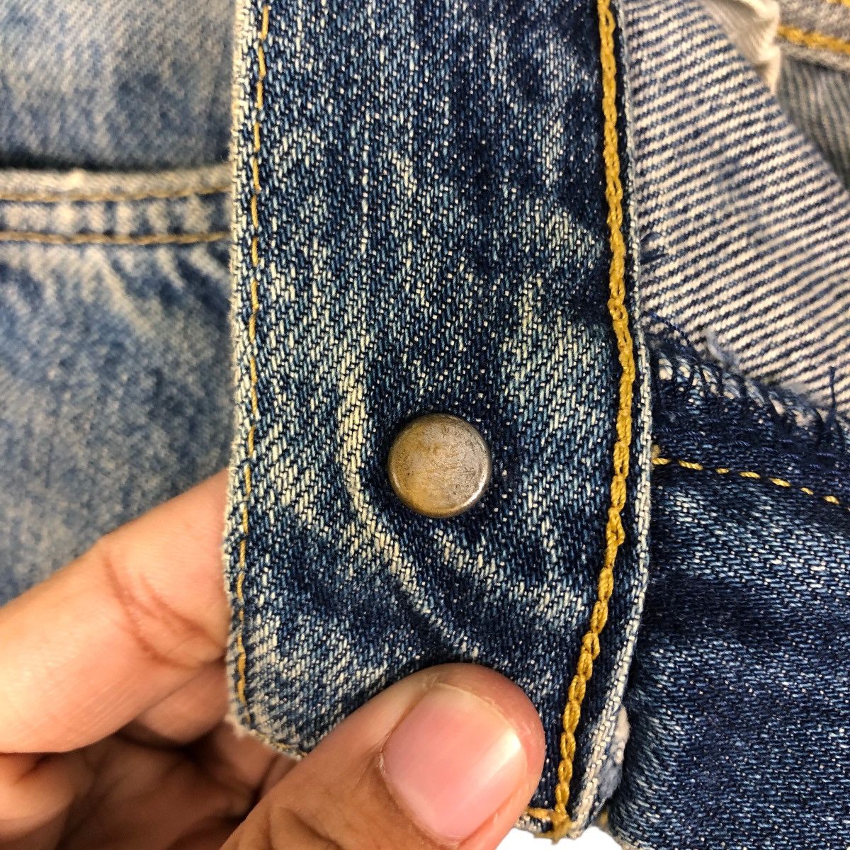 Japanese Brand 🔥Vintage Denim Jeans Lee Rider Biker Size US 32 / EU 48 - 19 Thumbnail