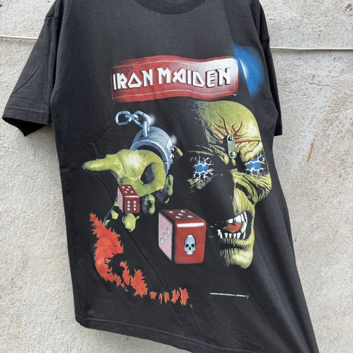Band Tees 1998 Iron Maiden The Angel and the Gambler Vintage Metal Tee Size US L / EU 52-54 / 3 - 7 Thumbnail