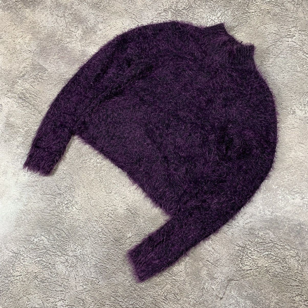 Vintage Vintage Y2K Mohair Cropped Sweater Oversized Grunge 90s S Size S / US 4 / IT 40 - 4 Thumbnail