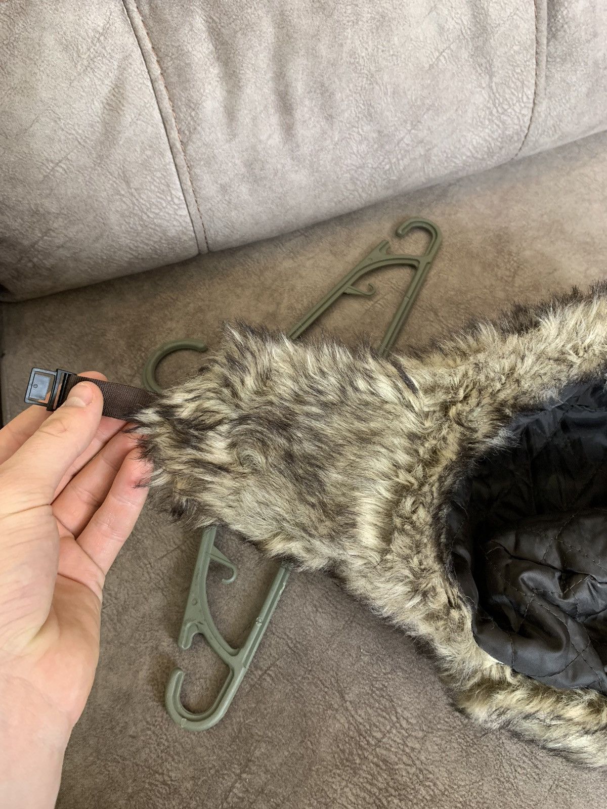Japanese Brand Y2K Ushanka Hat Size ONE SIZE - 8 Thumbnail