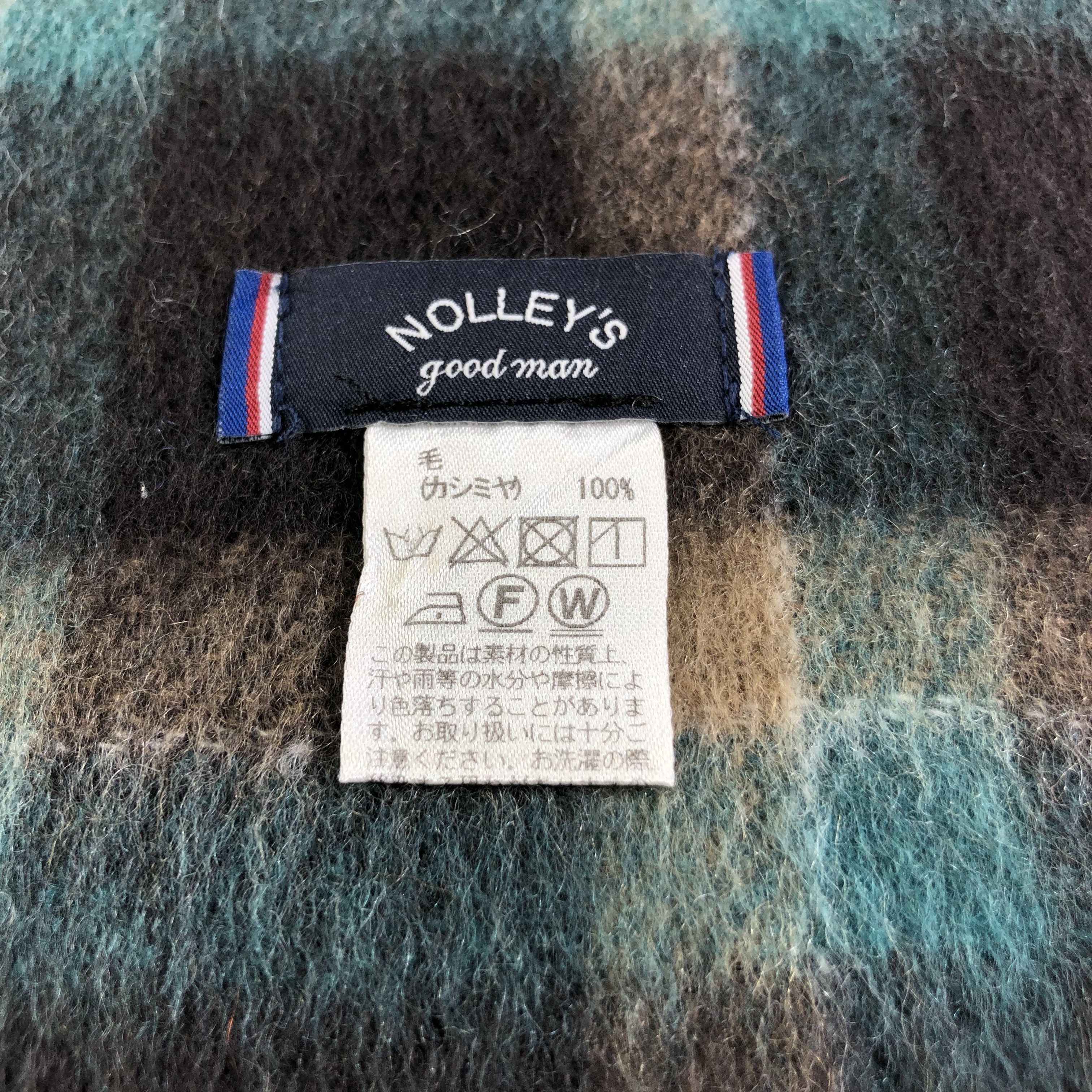 NOLLEY'S Nolley's Tartan Cashmere Scarf Muffler Neckwear V2091 Size ONE SIZE - 6 Thumbnail